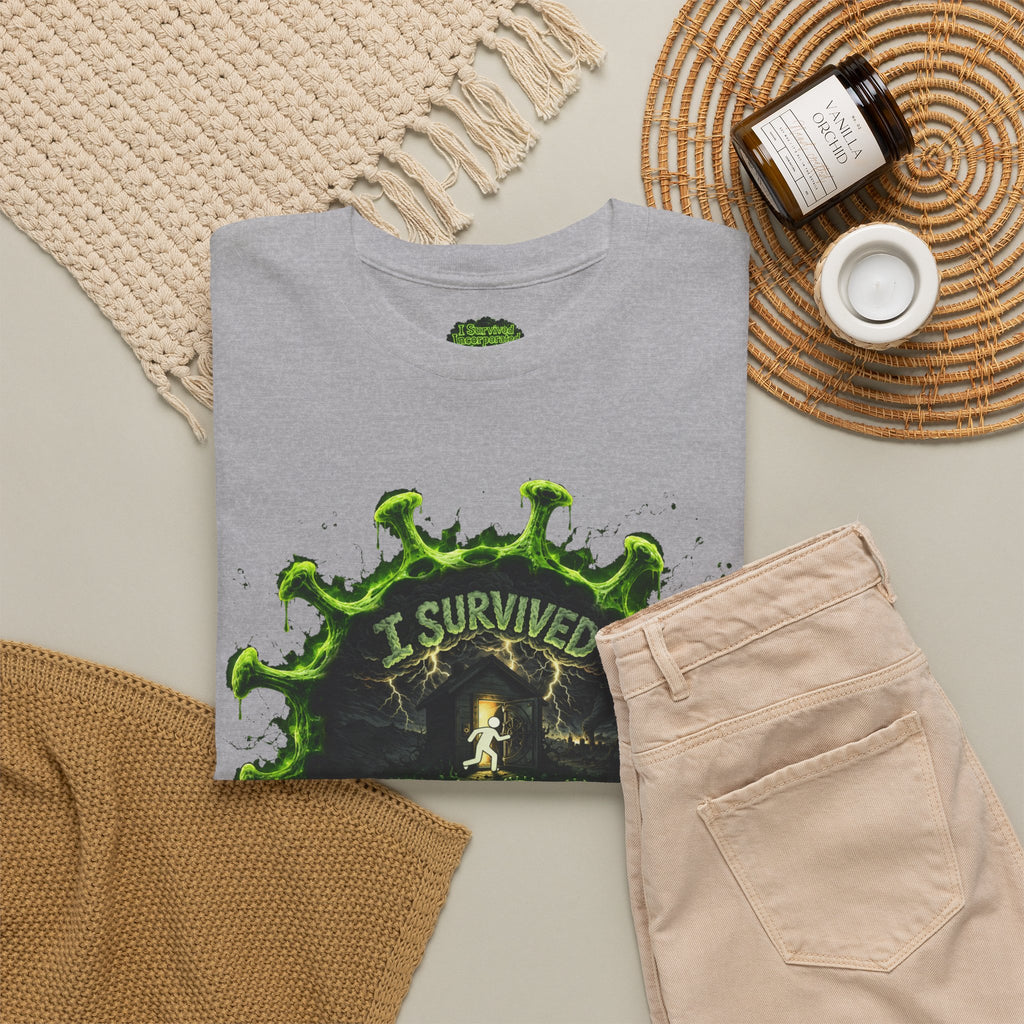 I Survived 2020 — Director's Cut S1:E5 "Delivery Doomsday" | Pandemic Edition Unisex Heavy Cotton Tee