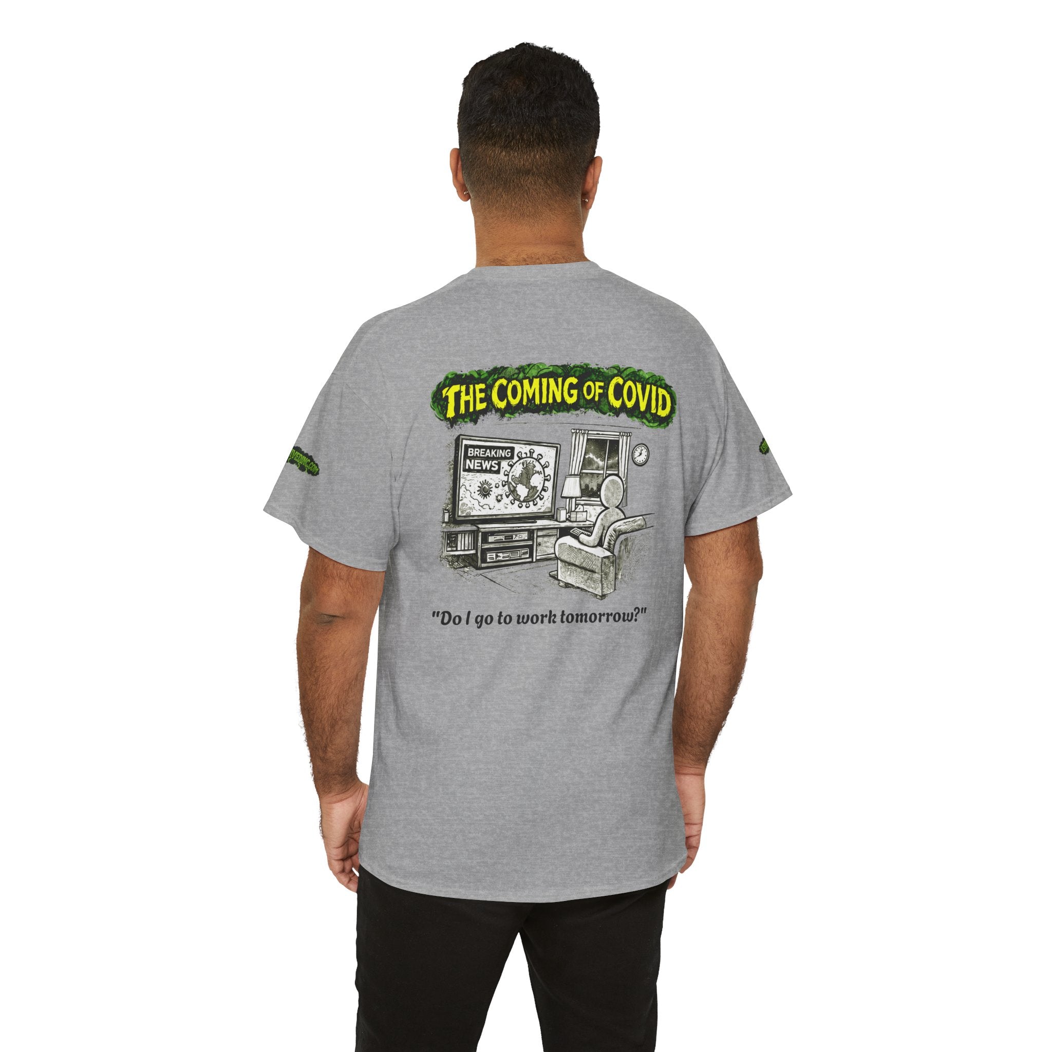 I Survived 2020 — PANDEMIC S1:E2: Director's Cut Special Edition "The Coming of COVID" Unisex Heavy Cotton Tee