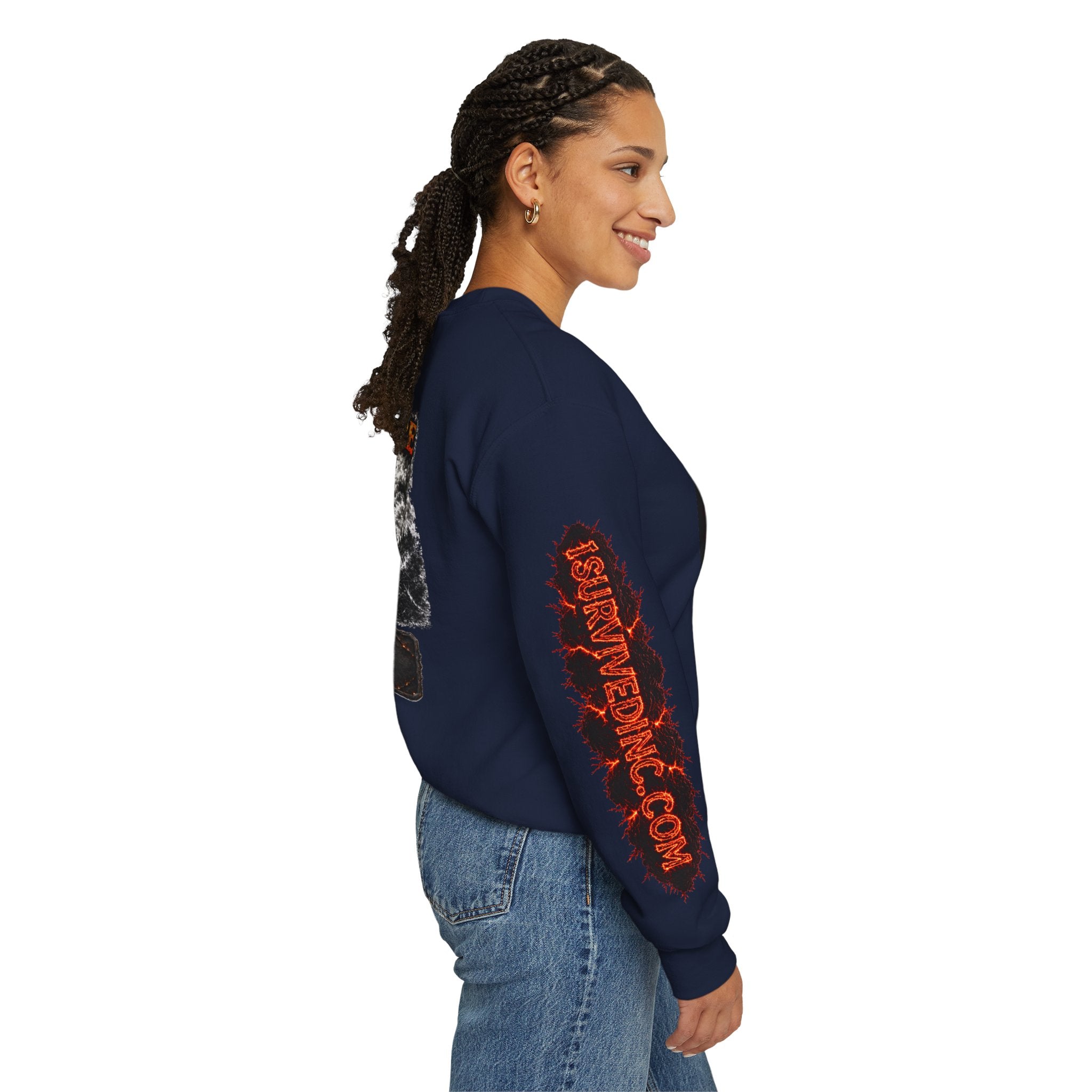 I Survived 2020 — WILDFIRES S2:E2: "The Bobcat Fire" Memorial Unisex Heavy Blend™ Crewneck Sweatshirt