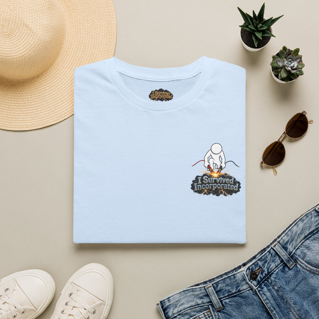 I Survived 2020 — "Please Stand By" Test Pattern Tee Summer Premier Unisex Softstyle T-Shirt