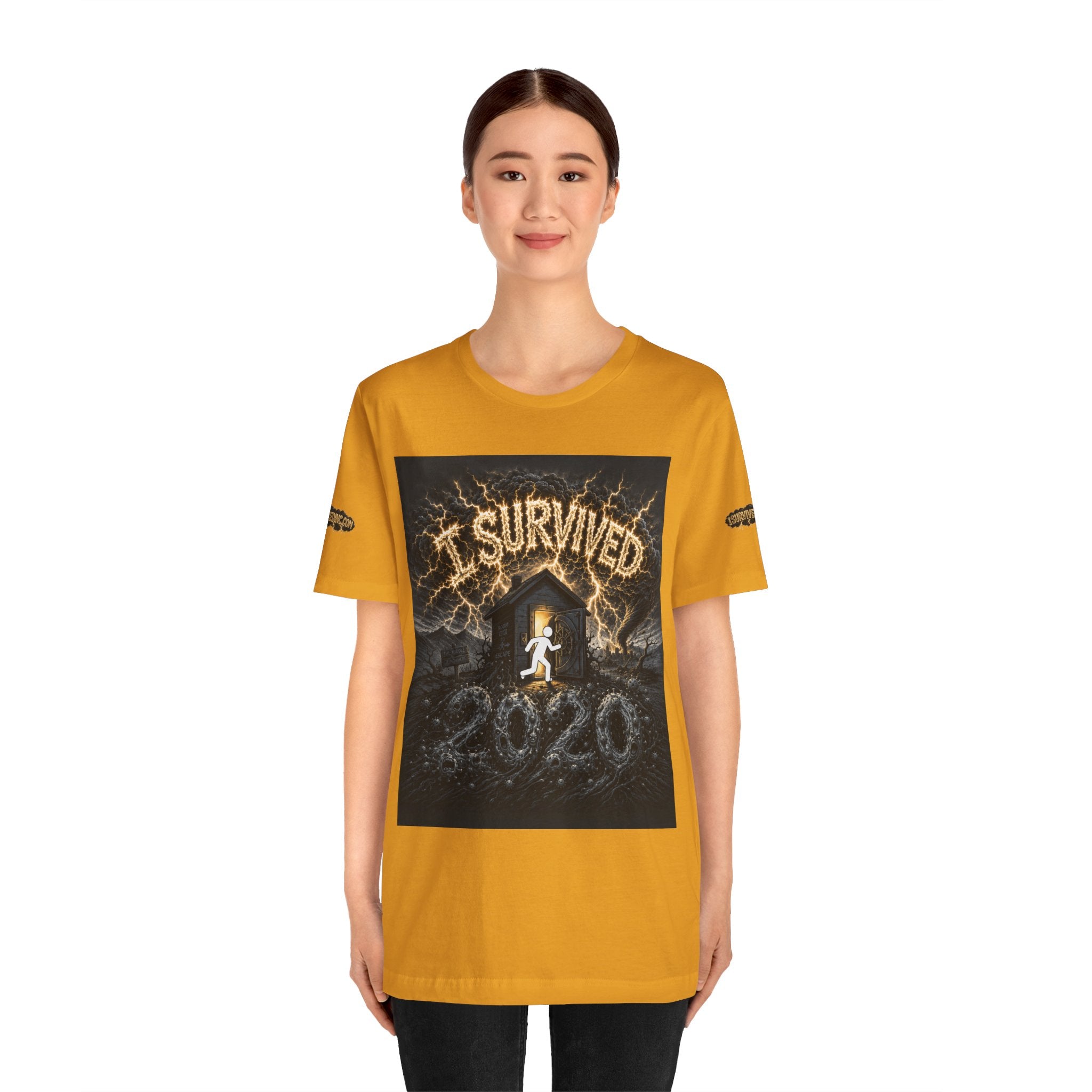 I Survived 2020 — Original PILOT Design: Special Edition Unisex Jersey Short Sleeve Tee