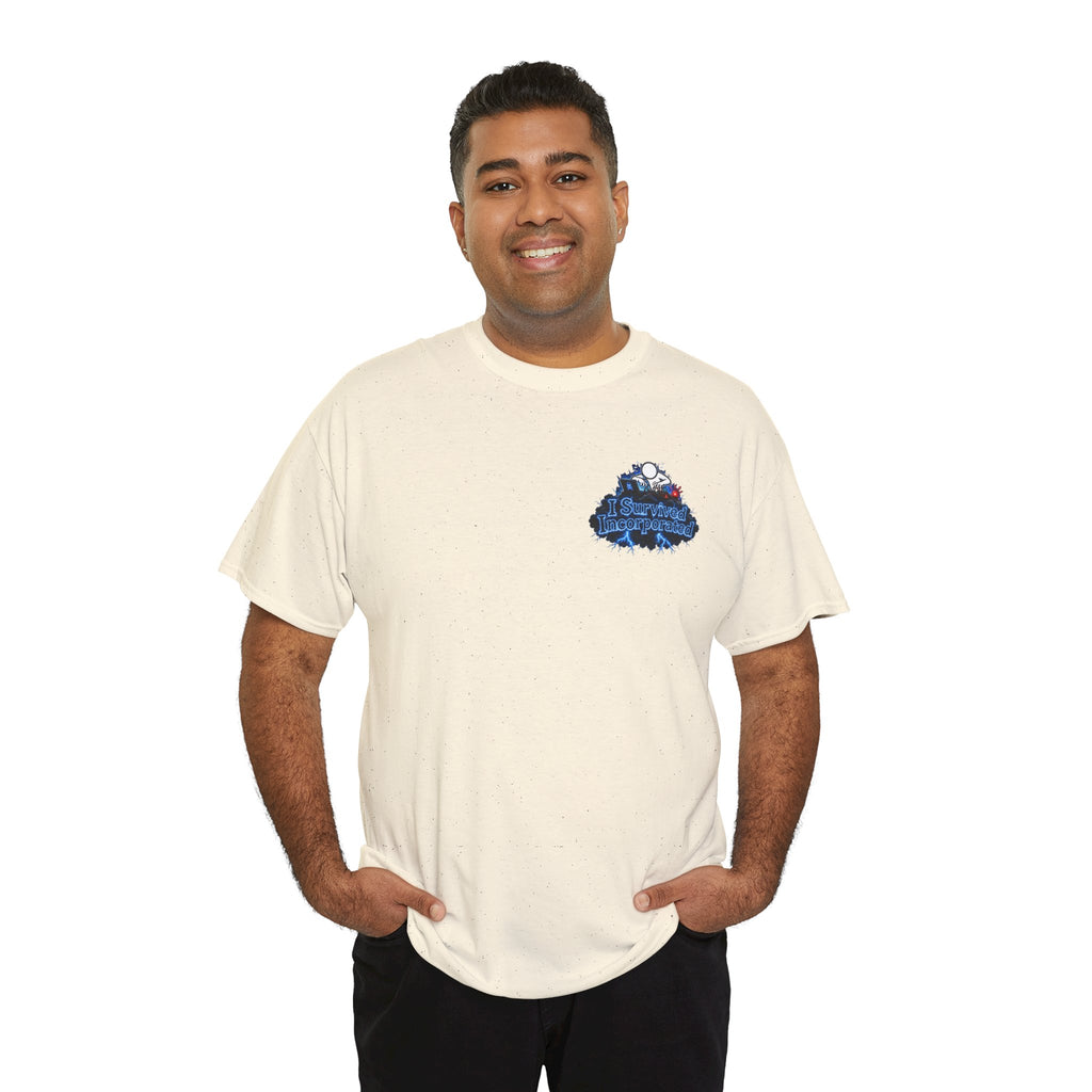 I Survived 2020 — "Please Stand By" Test Pattern Tee Lockdown Surveillance Edition Summer Exclusive Unisex Heavy Cotton Tee