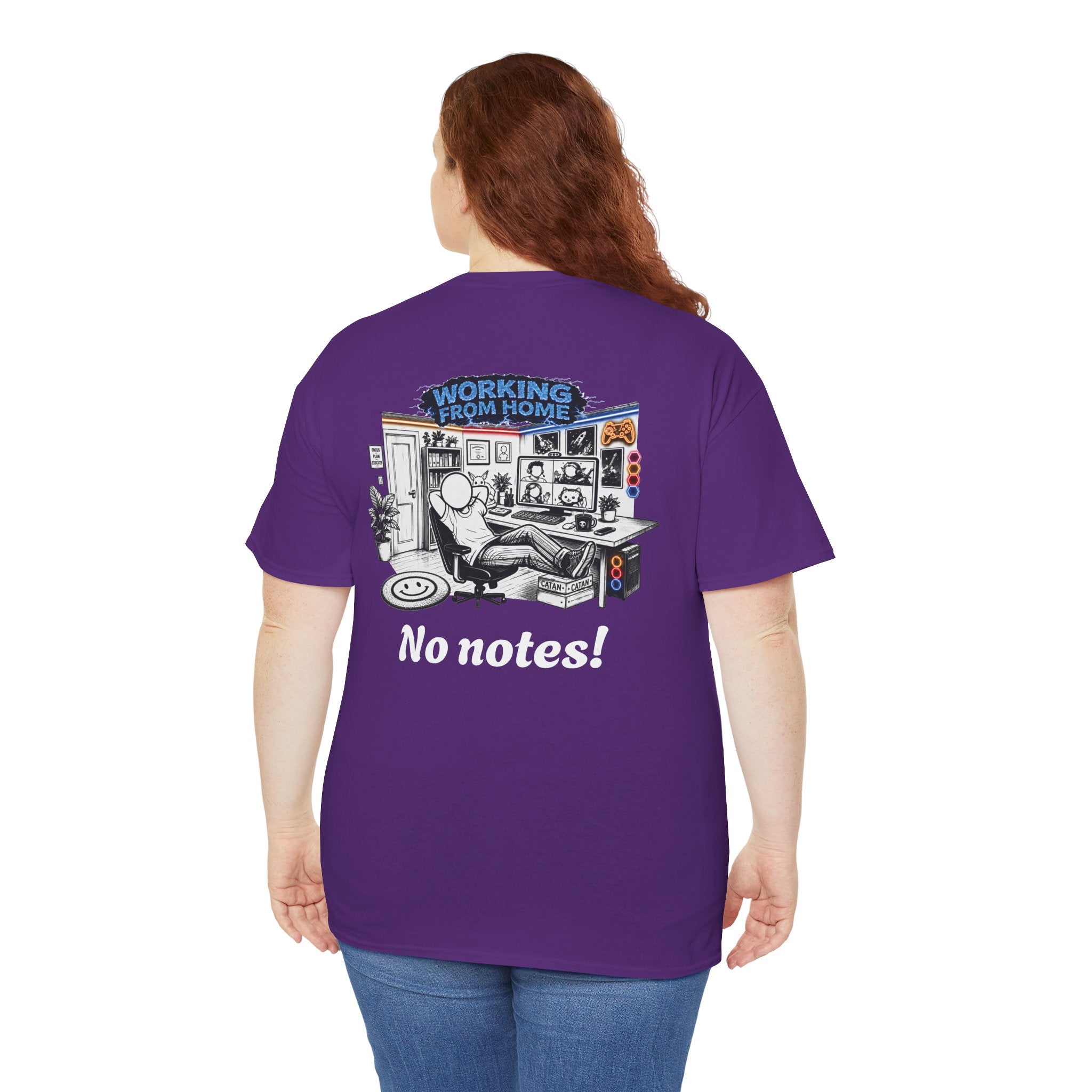 I Survived 2020 — LOCKDOWN S3:E4: "Working From Home" Unisex Heavy Cotton Tee