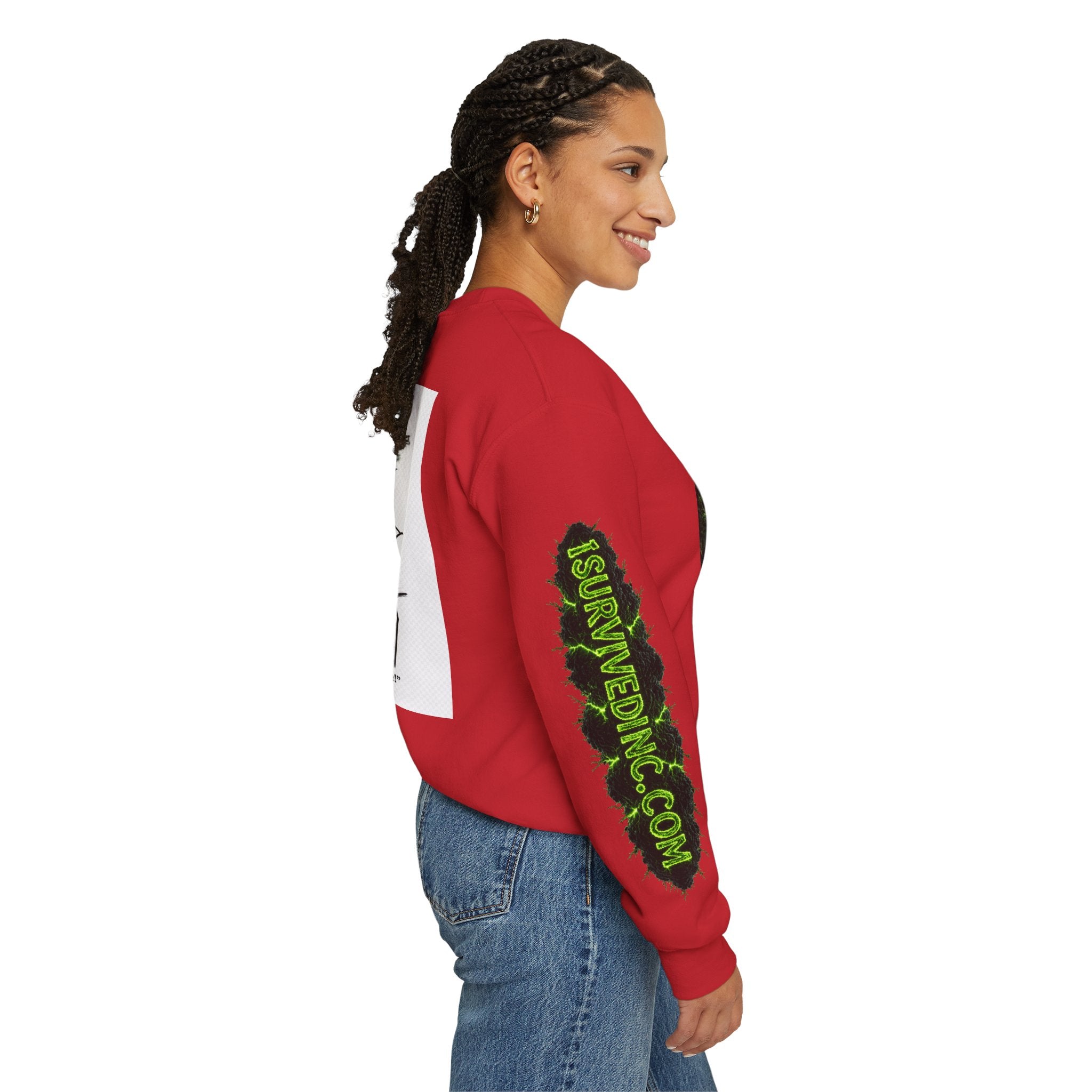 I Survived 2020 — S1:E5 "Delivery Doomsday" | Pandemic Edition Unisex Heavy Blend™ Crewneck Sweatshirt