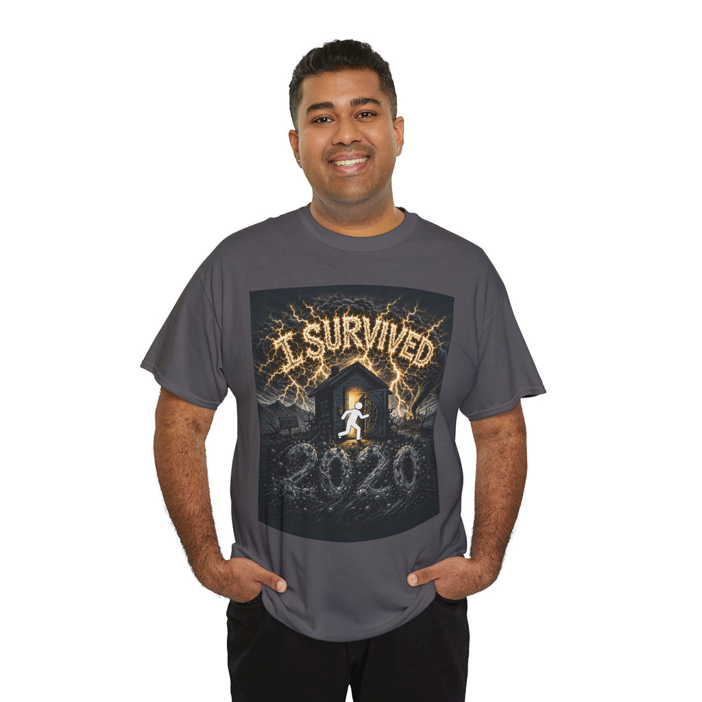 I Survived 2020 — Original PILOT Design Unisex Heavy Cotton Tee
