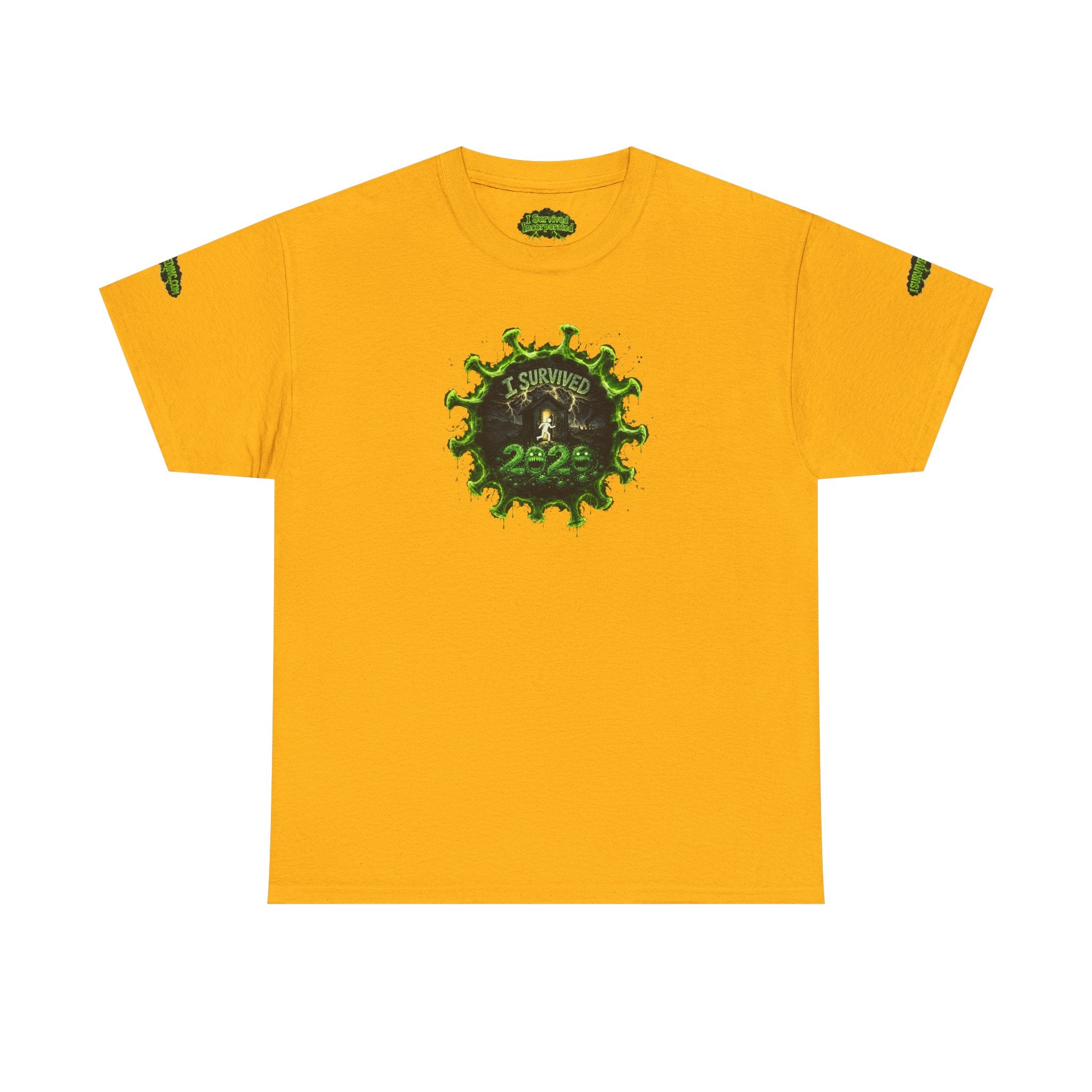 I Survived 2020 — PANDEMIC S1:E3: Director's Cut Special Edition "The Jab!" Unisex Heavy Cotton Tee
