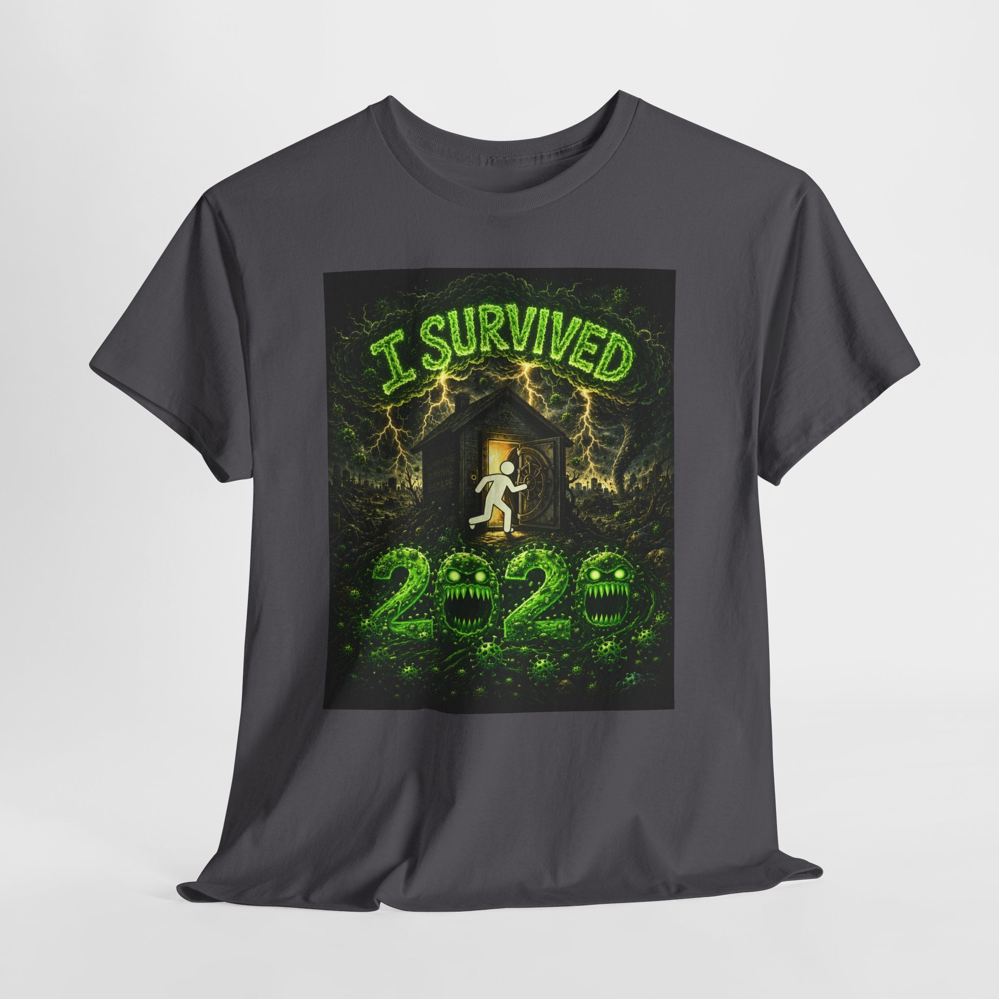 I Survived 2020 — S1:E5 "Delivery Doomsday" | Pandemic Edition Unisex Heavy Cotton Tee