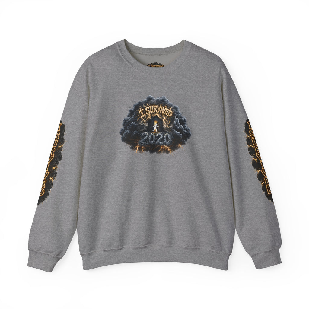 I Survived 2020 — Original PILOT Design: Director's Cut Special Edition Unisex Heavy Blend™ Crewneck Sweatshirt