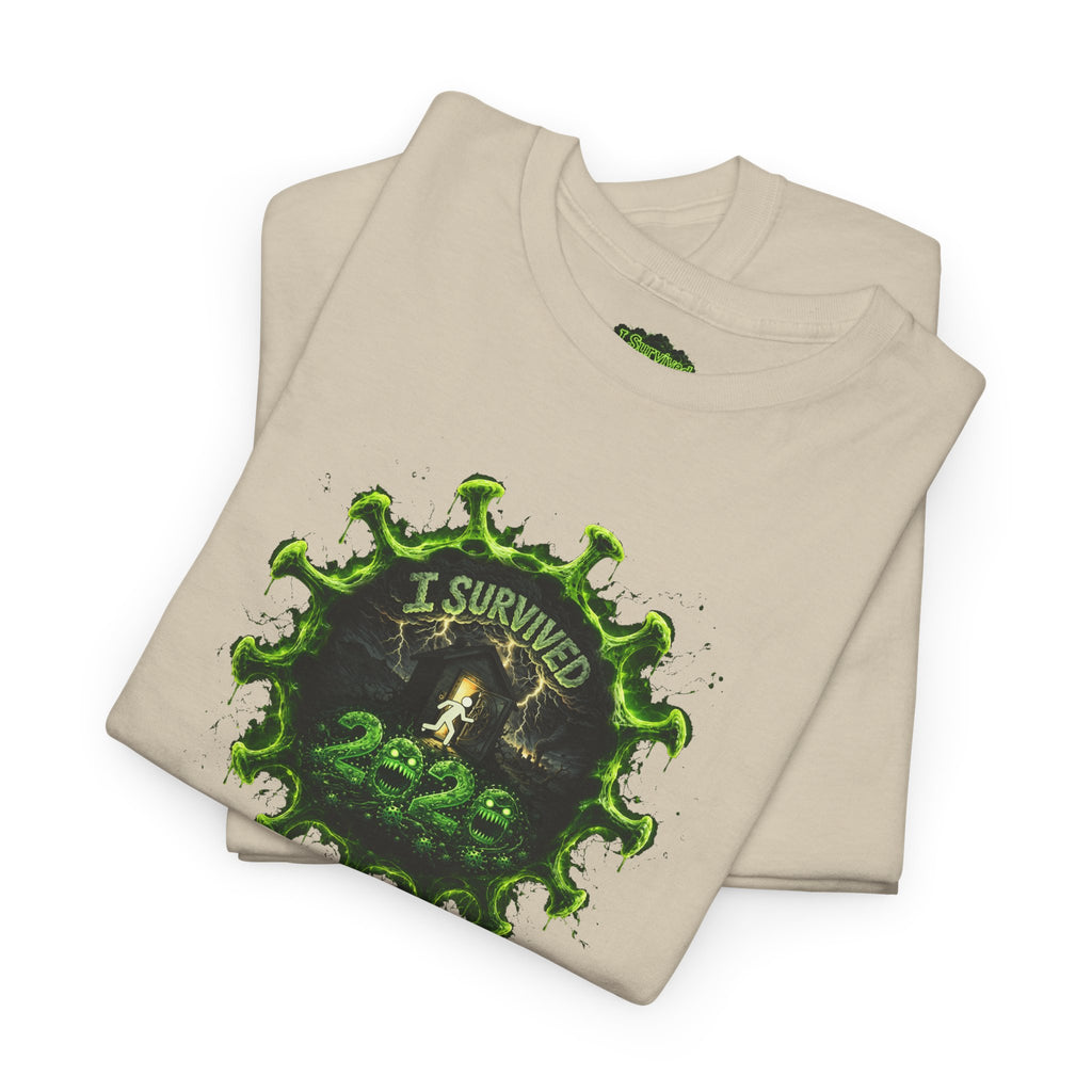 I Survived 2020 — PANDEMIC S1:E2: Director's Cut Special Edition "The Coming of COVID" Unisex Heavy Cotton Tee
