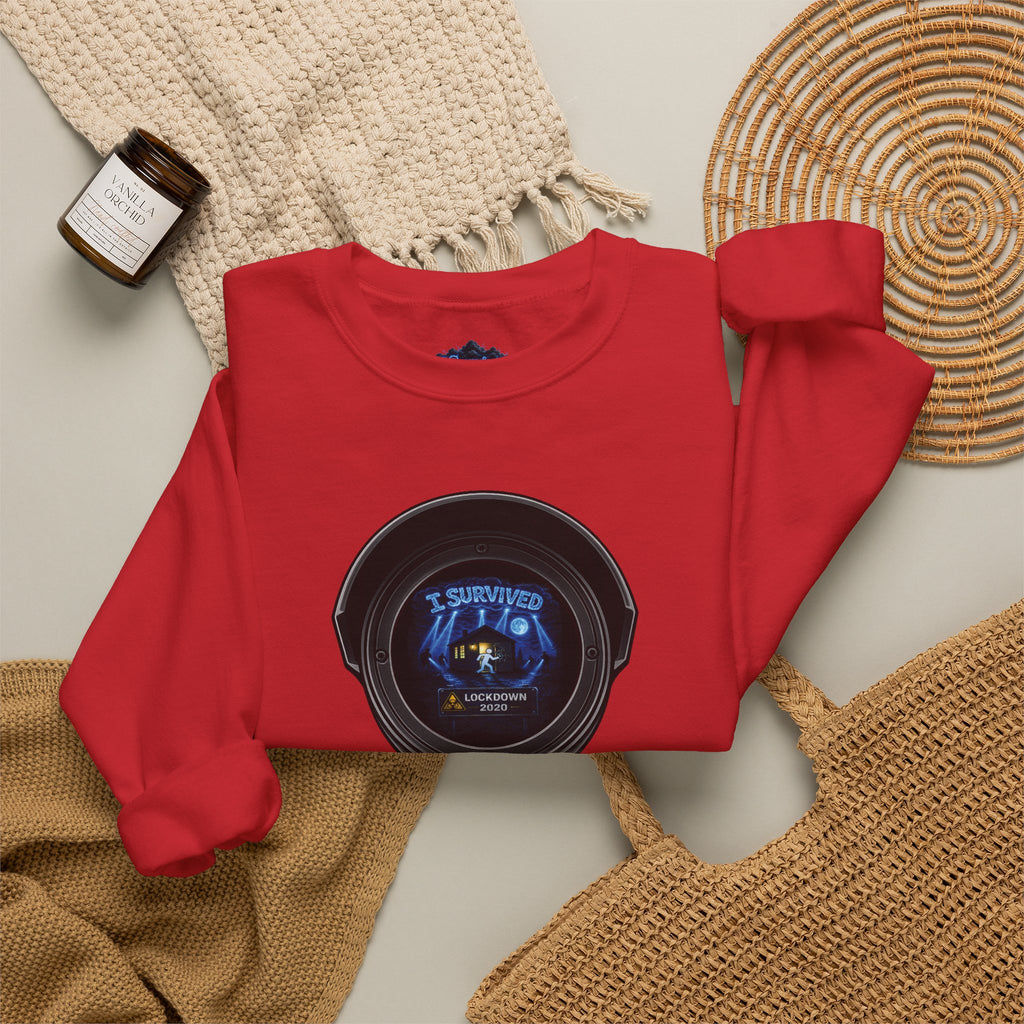 I Survived 2020 —  LOCKDOWN S3:E1: Director's Cut Special Edition "Quarantine" Unisex Heavy Blend™ Crewneck Sweatshirt