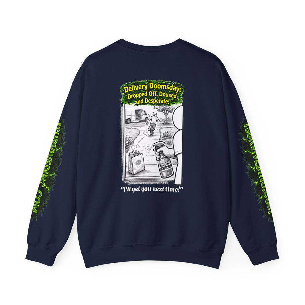 I Survived 2020 — PANDEMIC S1:E5: "Delivery Doomsday" Unisex Heavy Blend™ Crewneck Sweatshirt