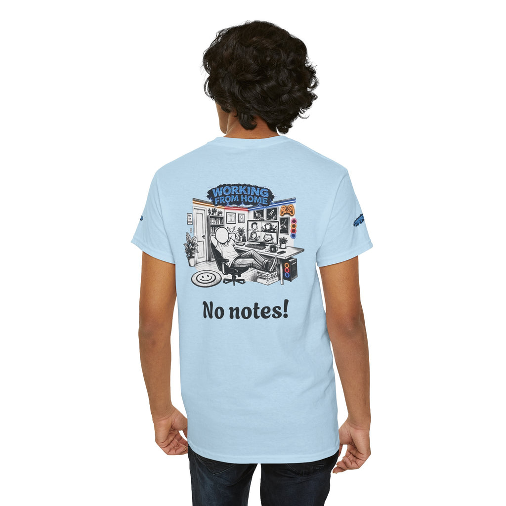 I Survived 2020 — LOCKDOWN S3:E3: Director's Cut Special Edition "Working From Home" Unisex Heavy Cotton Tee