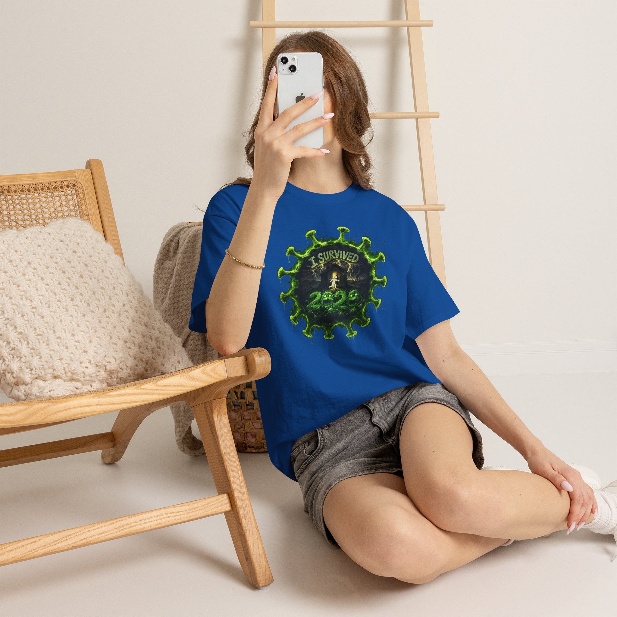 I Survived 2020 — Director's Cut S1:E4 "Mask Madness Mayhem Moment" | Pandemic Edition Unisex Heavy Cotton Tee