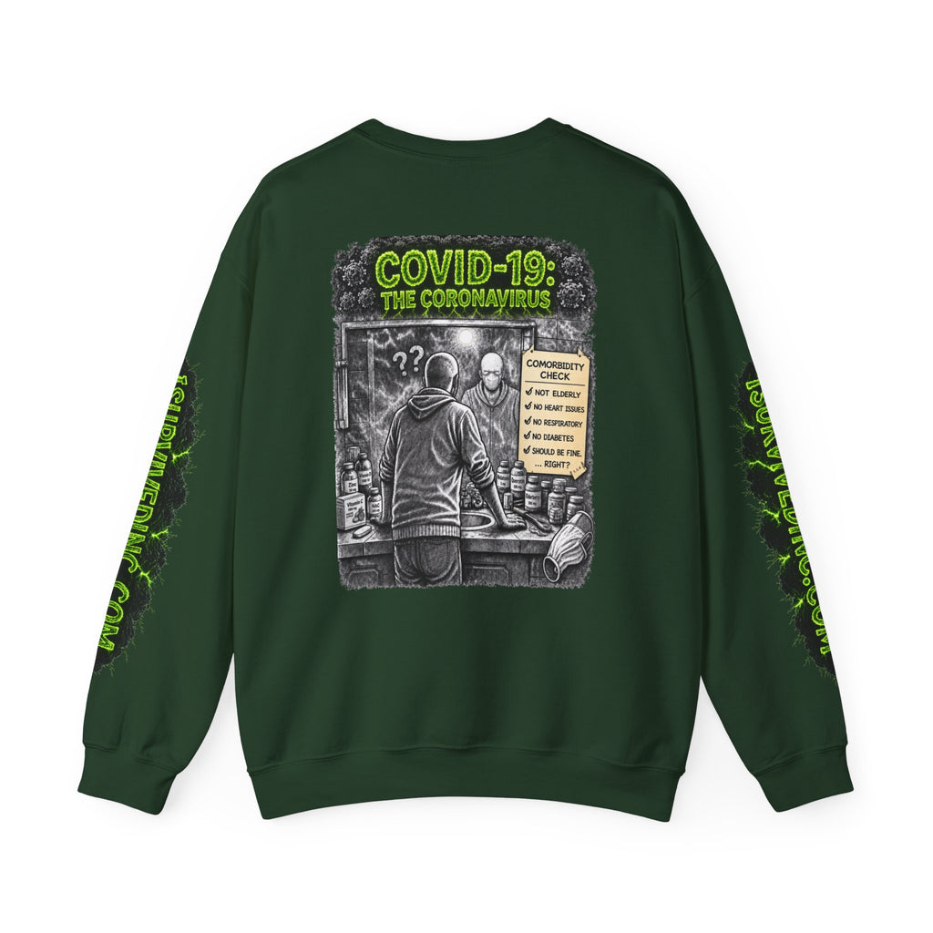 I Survived 2020 — S1:E1 "COVID-19: The Coronavirus" | Pandemic Edition Unisex Heavy Blend™ Crewneck Sweatshirt