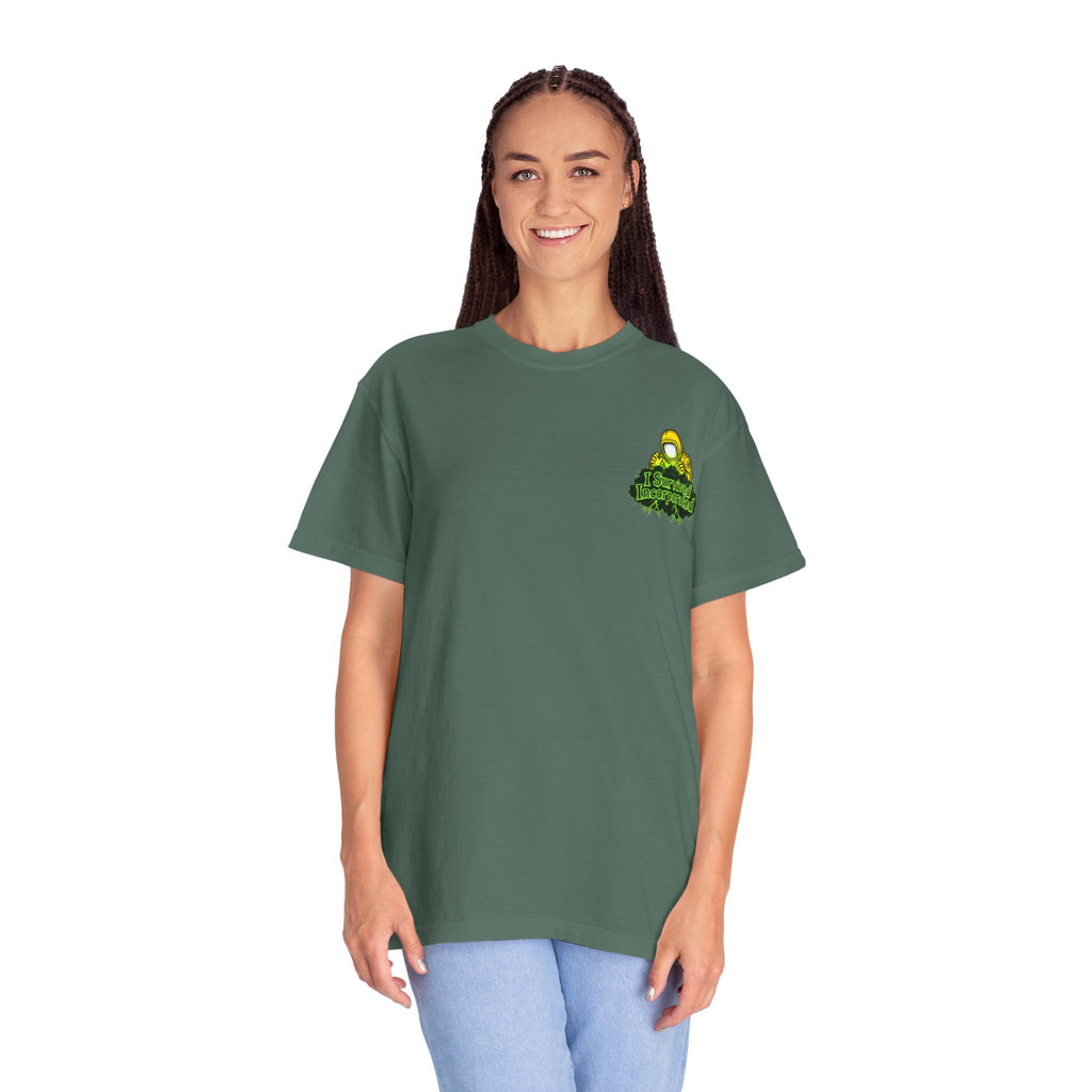 I Survived 2020 — "Please Stand By" Test Pattern Toxic Signal Tee Summer Premiere Unisex Garment-Dyed T-shirt