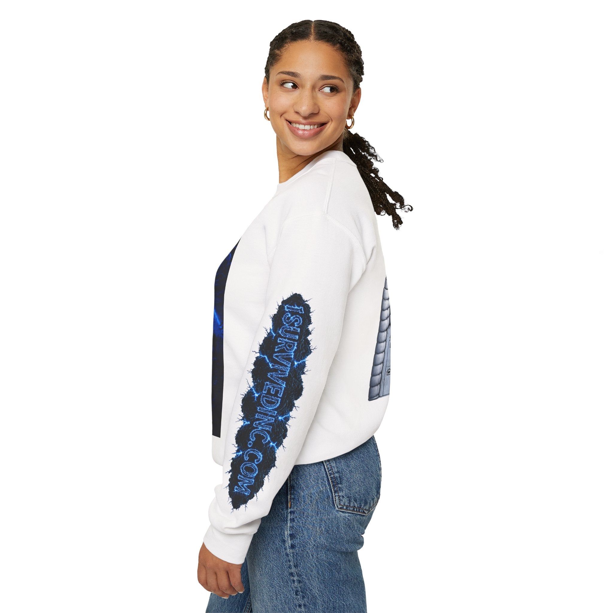 I Survived 2020 — LOCKDOWN S3:E1: "Quarantine" Unisex Heavy Blend™ Crewneck Sweatshirt