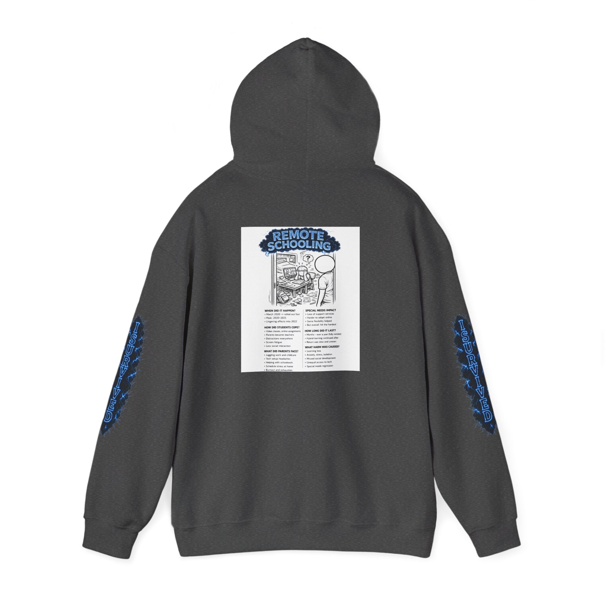 I Survived 2020 — Director's Cut S3:E3 "Remote Schooling" | Lockdown Edition Documentary Hoodie Sweatshirt