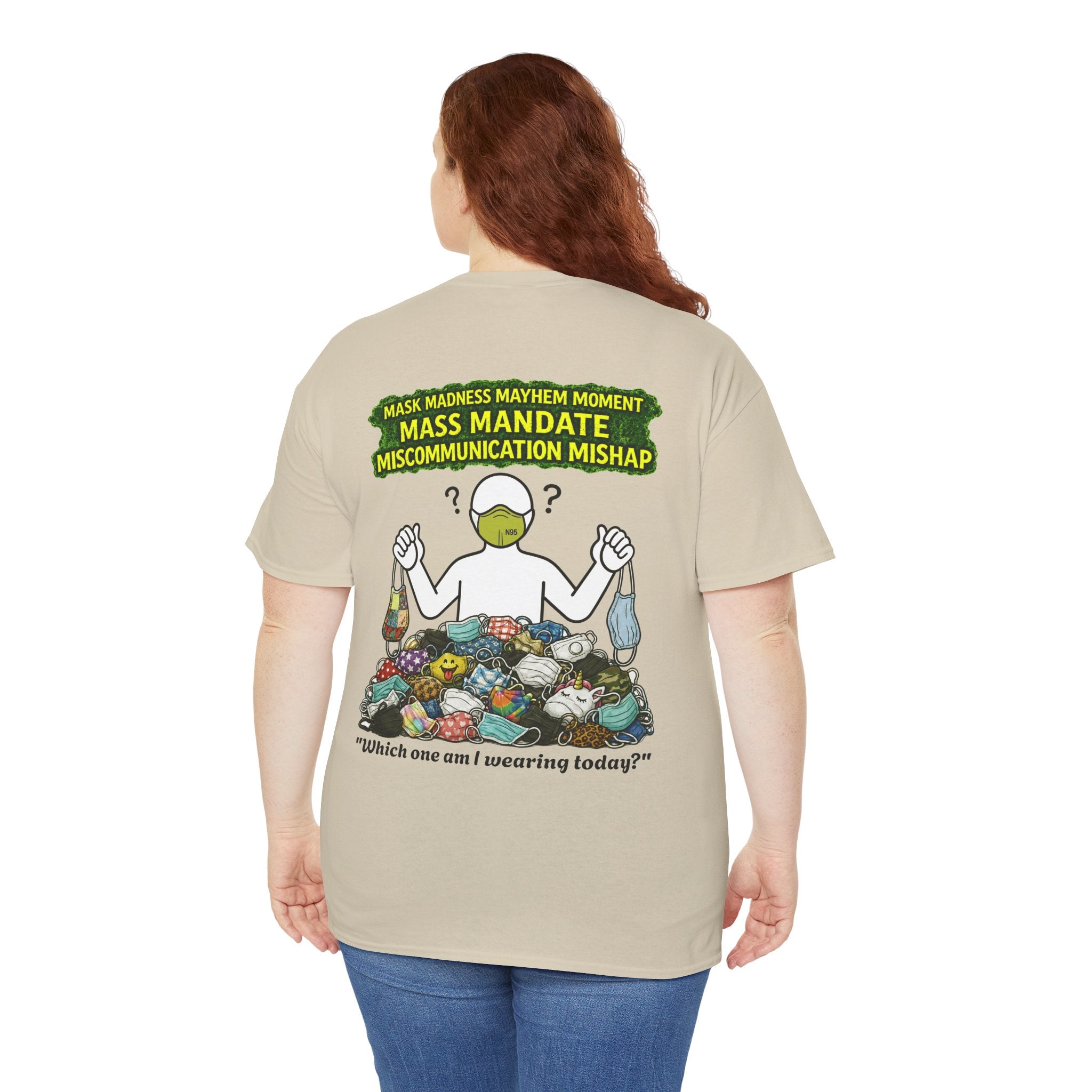 I Survived 2020 — PANDEMIC S1:E4: Director's Cut "Mask Madness" Unisex Heavy Cotton Tee