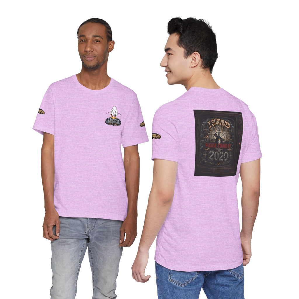 I Survived 2020 — "Please Stand By" Test Pattern Tee Special Edition Summer Premier Unisex Jersey Short Sleeve Tee