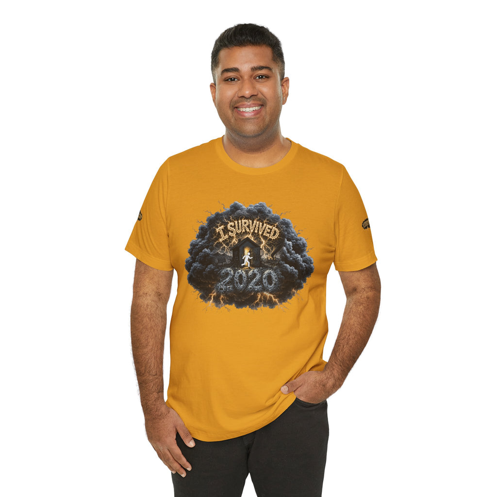 I Survived 2020 — Director's Cut Original Design Teaser Tee | Season 1 Premiere Drop Unisex Jersey Short Sleeve Tee