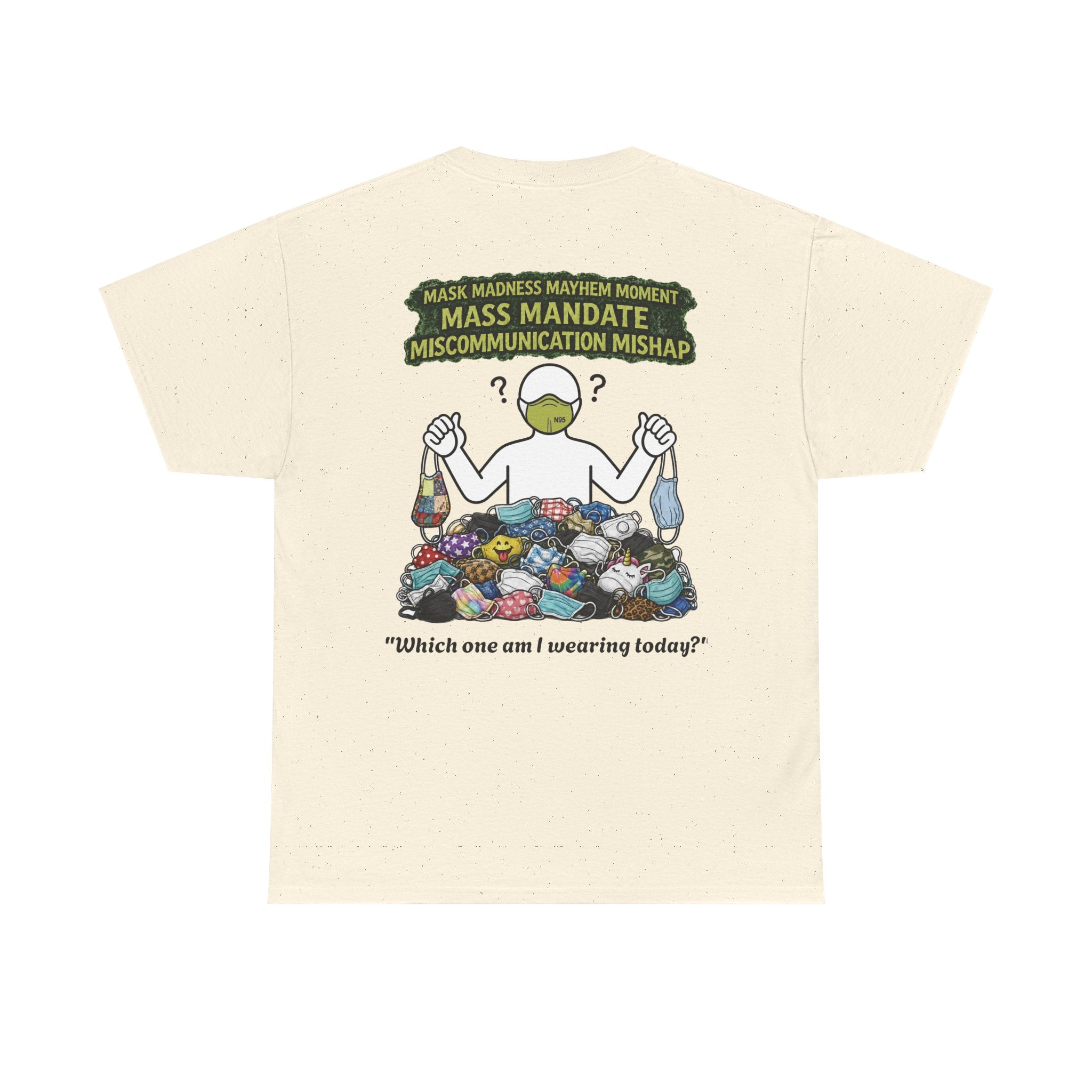 I Survived 2020 — Director's Cut S1:E4 "Mask Madness Mayhem Moment" | Pandemic Edition Unisex Heavy Cotton Tee