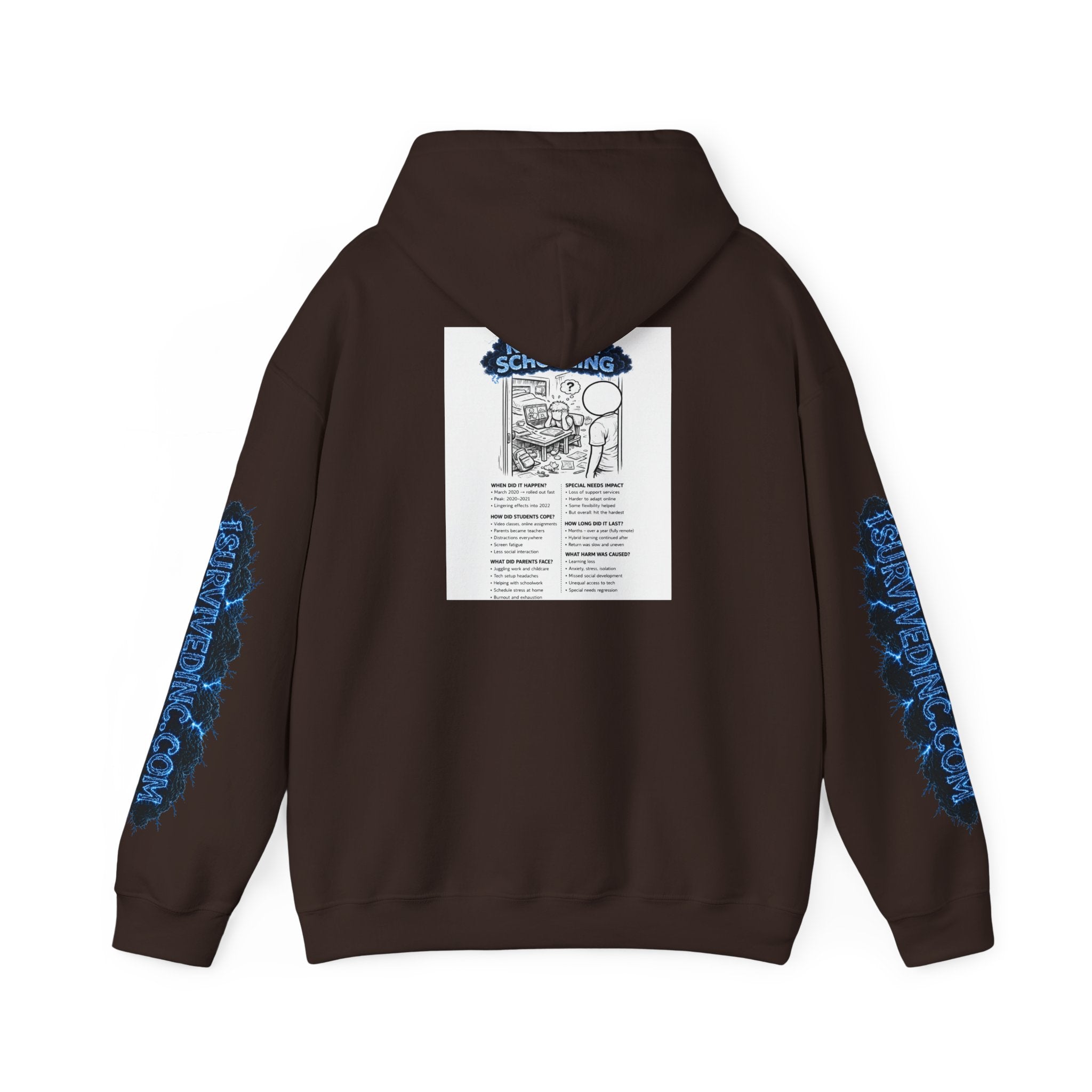 I Survived 2020 — S3:E3 "Remote Schooling" | Lockdown Edition Documentary Hoodie Sweatshirt