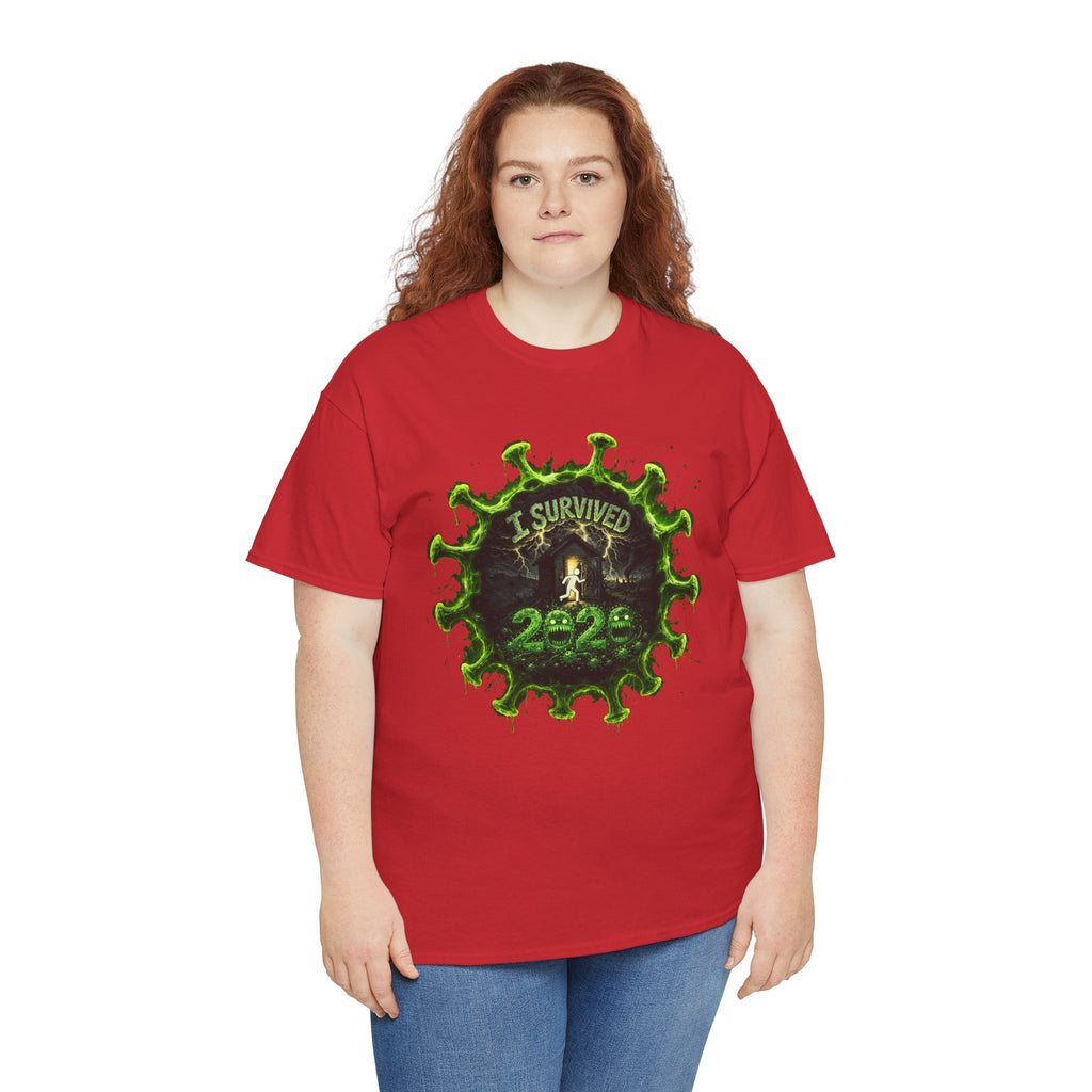 I Survived 2020 — Director's Cut S1:E4 "Mask Madness Mayhem Moment" | Pandemic Edition Unisex Heavy Cotton Tee