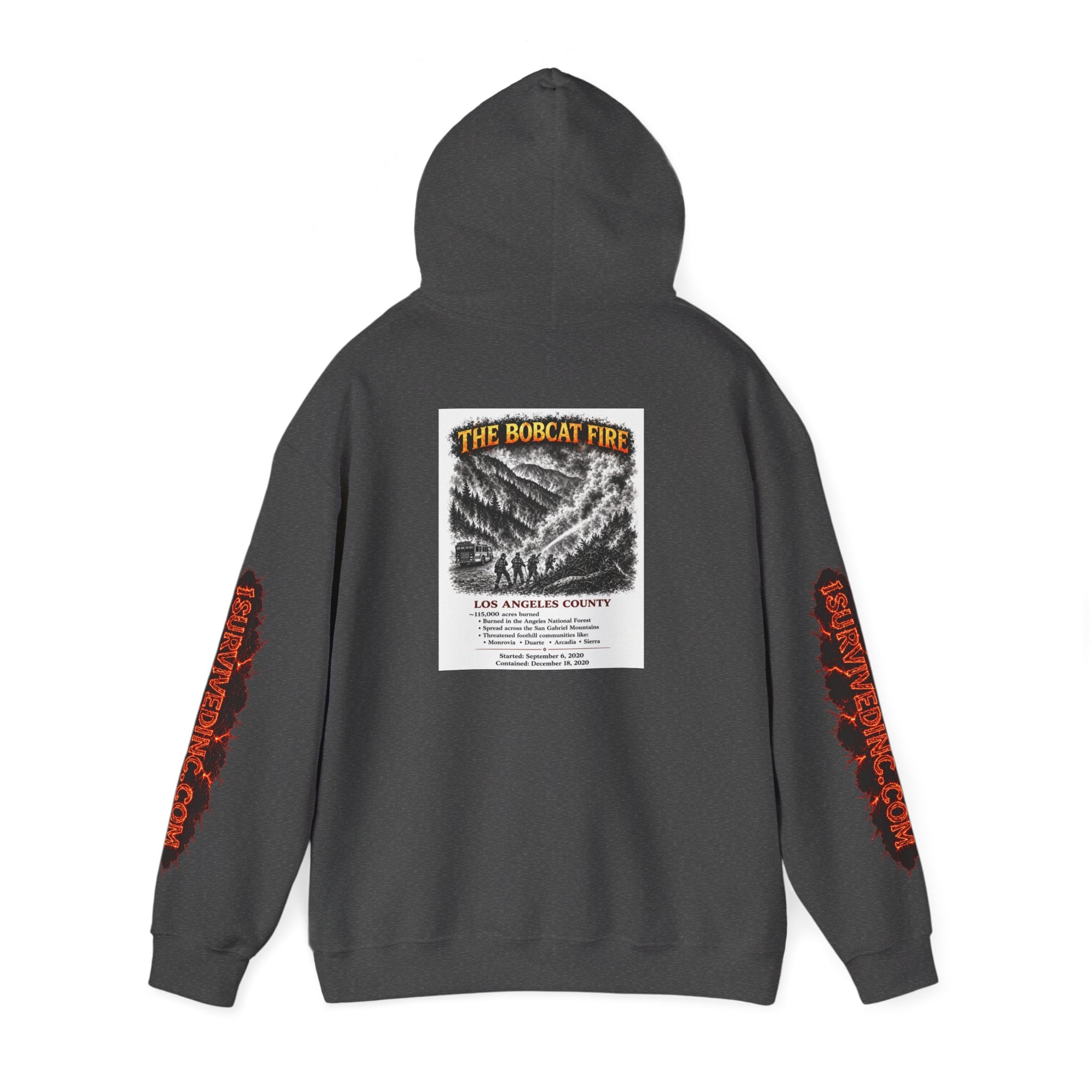 I Survived 2020 — S2:E2 "The Bobcat Fire" | Wildfire Edition Memorial Hoodie Sweatshirt