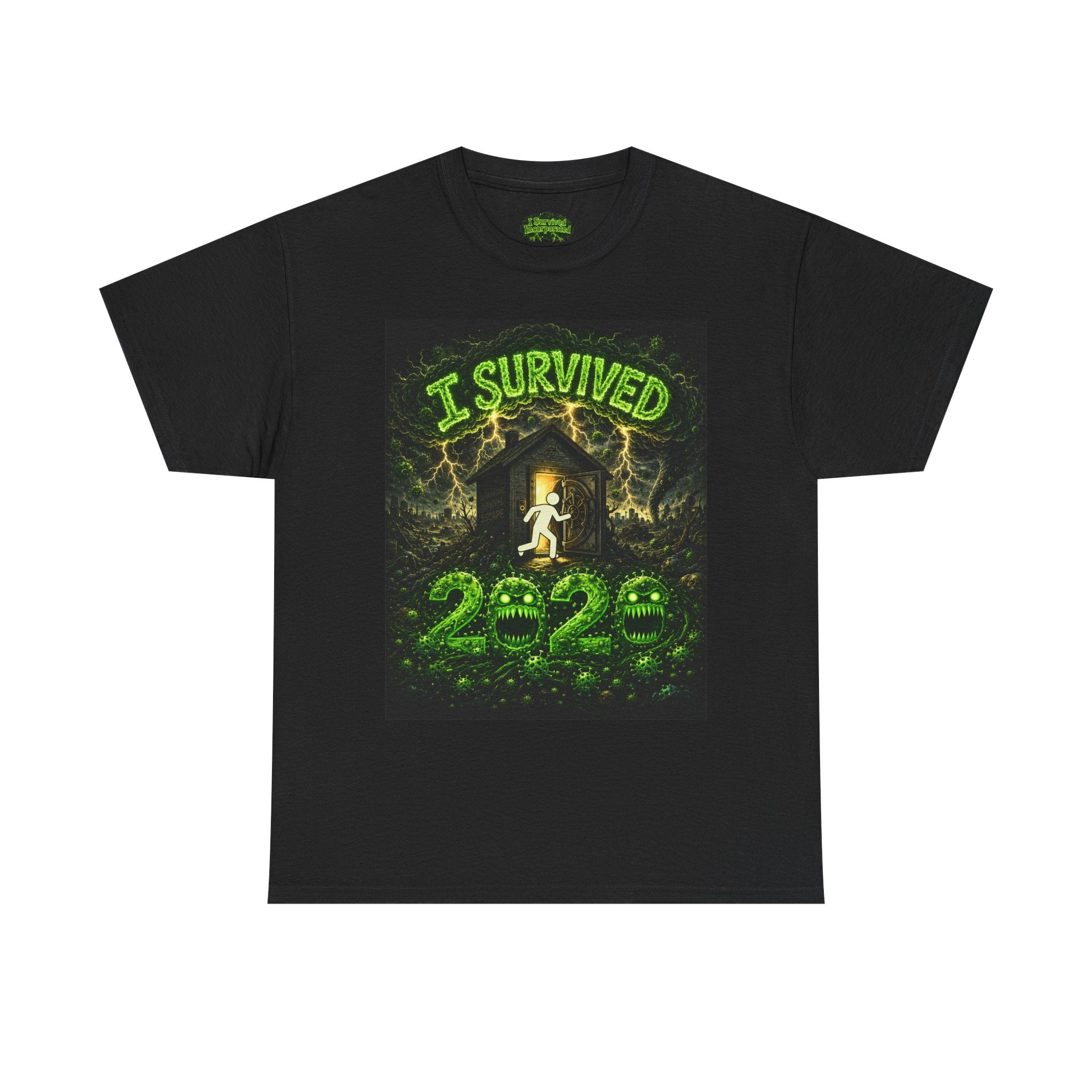 I Survived 2020 — S1:E3 "The Jab!" | Pandemic Edition Unisex Heavy Cotton Tee