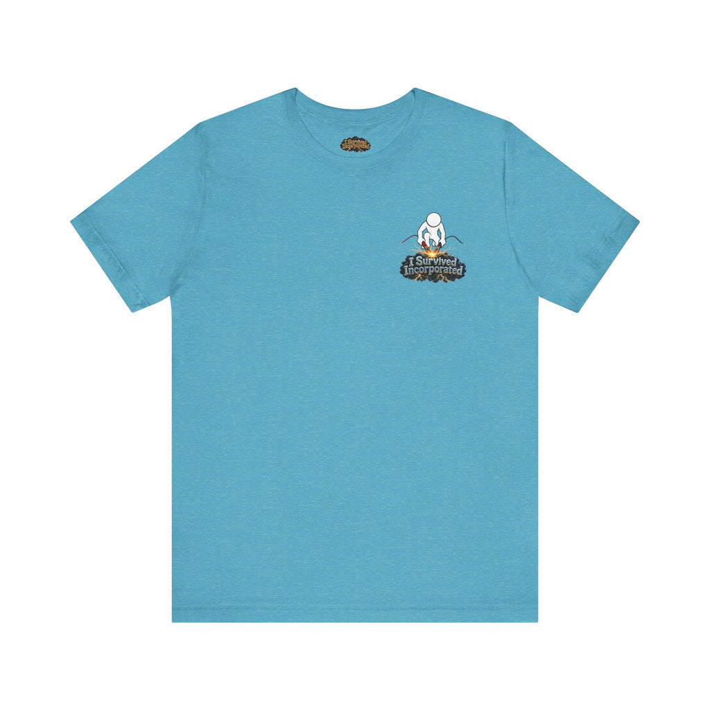 I Survived 2020 — "Please Stand By" Test Pattern Tee Summer Premier Unisex Jersey Short Sleeve Tee