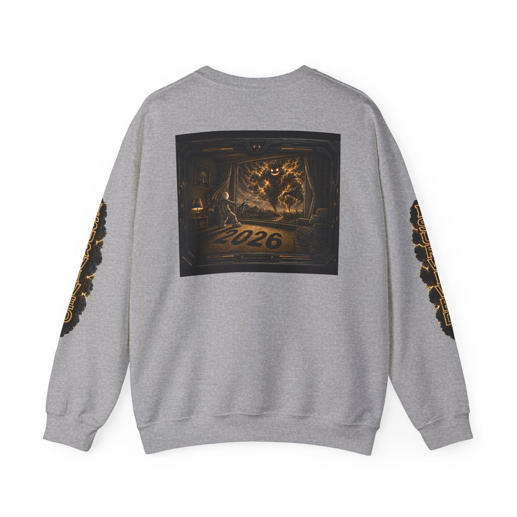 I Survived 2020 — Director's Cut Original Design Teaser Tee | Season 1 Premiere Drop Unisex Heavy Blend™ Crewneck Sweatshirt (SPECIAL EDITION)