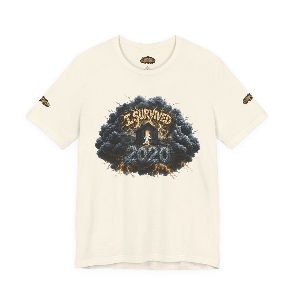 I Survived 2020 — Director's Cut Original Design Teaser Tee | Season 1 Premiere Drop Unisex Jersey Short Sleeve Tee