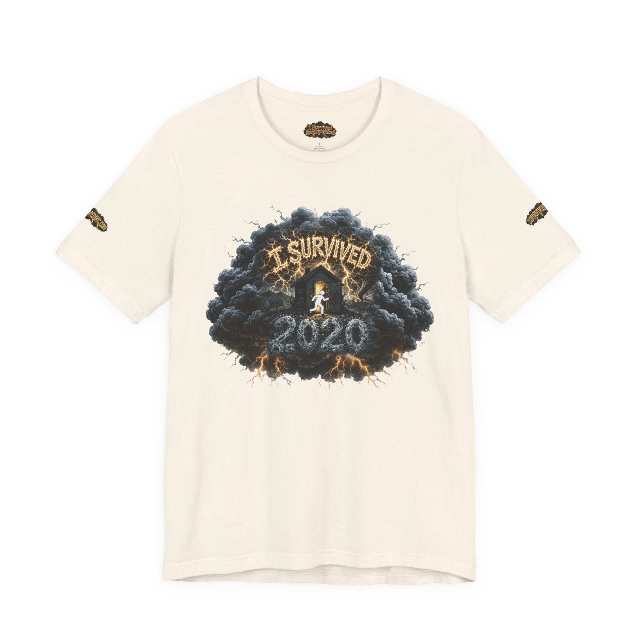 I Survived 2020 — Director's Cut Original Design Teaser Tee | Season 1 Premiere Drop Unisex Jersey Short Sleeve Tee