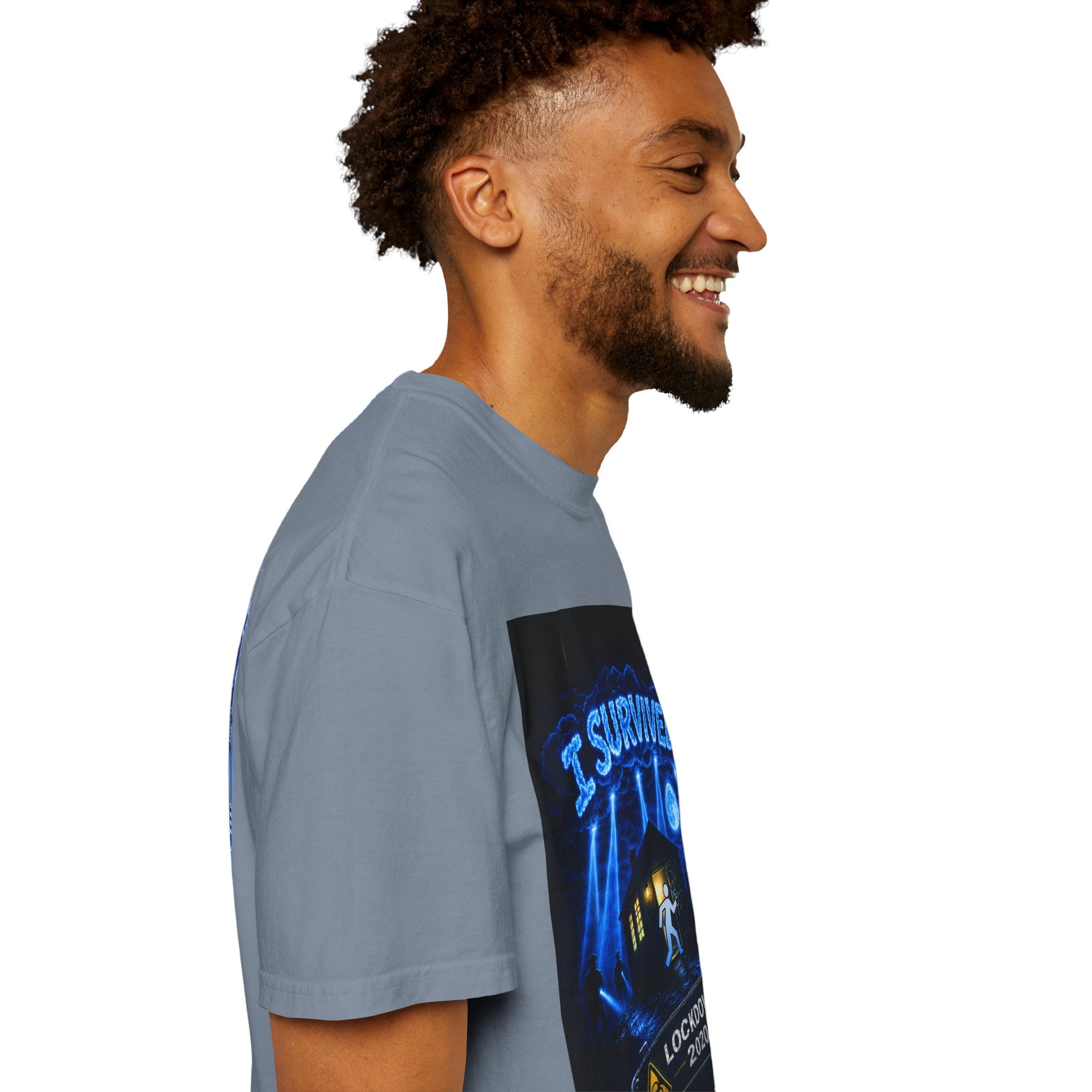 I Survived 2020 — LOCKDOWN S3:E2: "Dating Under Lockdown" Unisex Garment-Dyed T-shirt