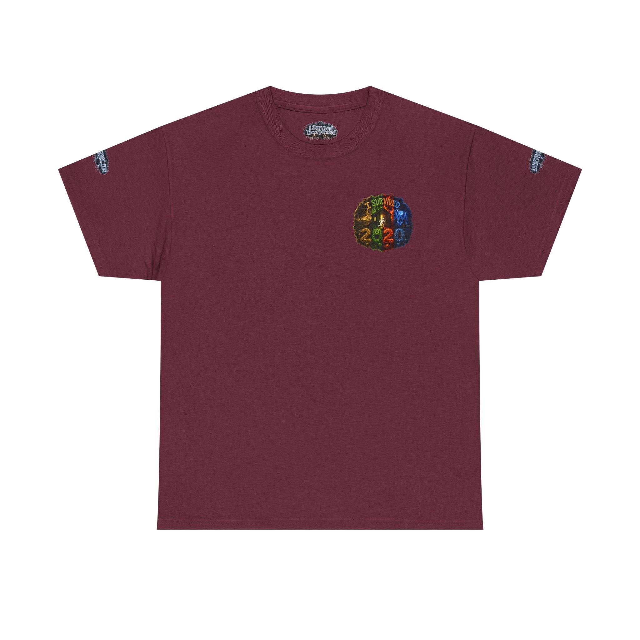 I Survived 2020 — "No Signal" Test Pattern Tee Alien Broadcast Finale Special Edition Summer Premiere Unisex Heavy Cotton Tee