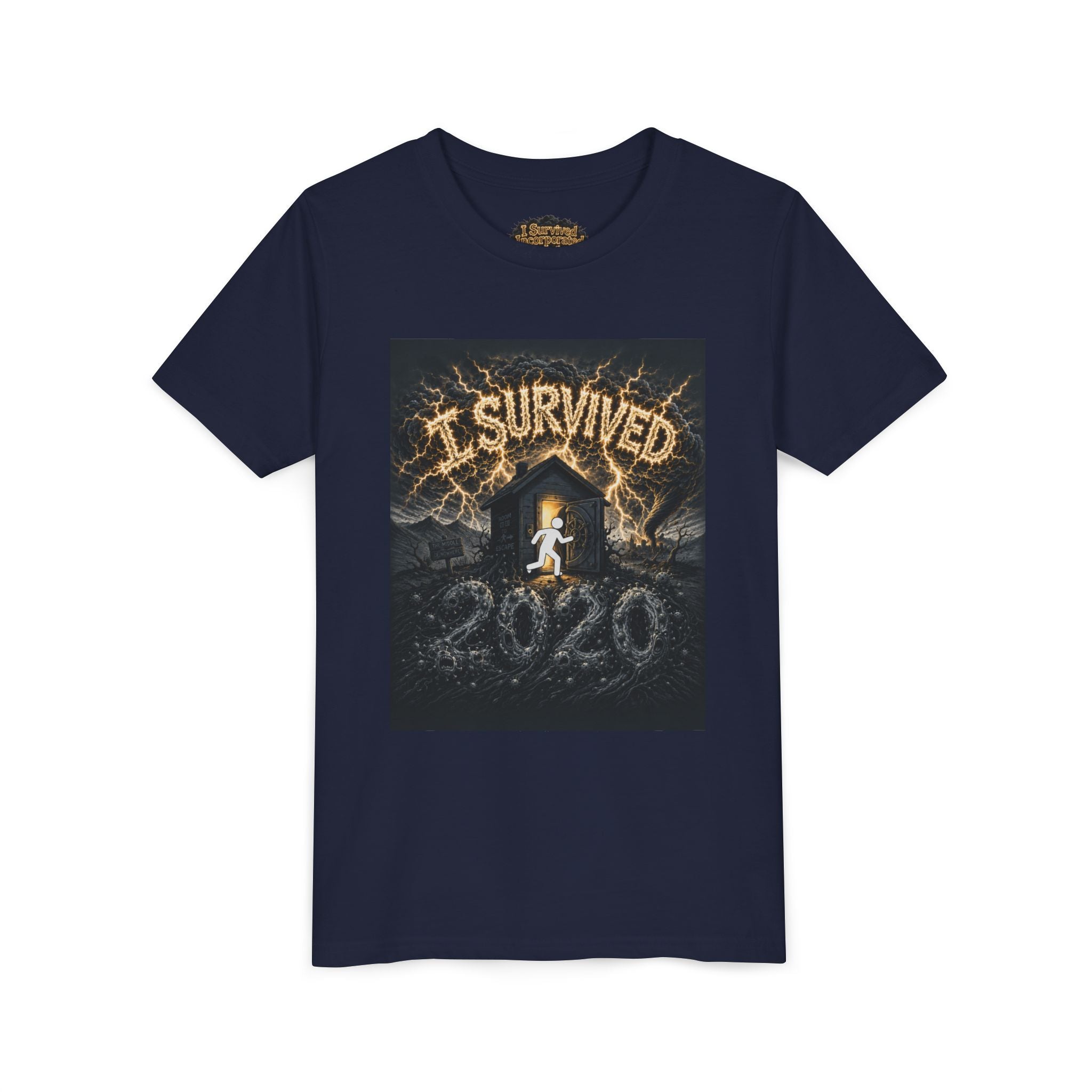 I Survived 2020 — Original Design Teaser Tee | Season 1 Premiere Drop Youth Short Sleeve Tee (SPECIAL EDITION)