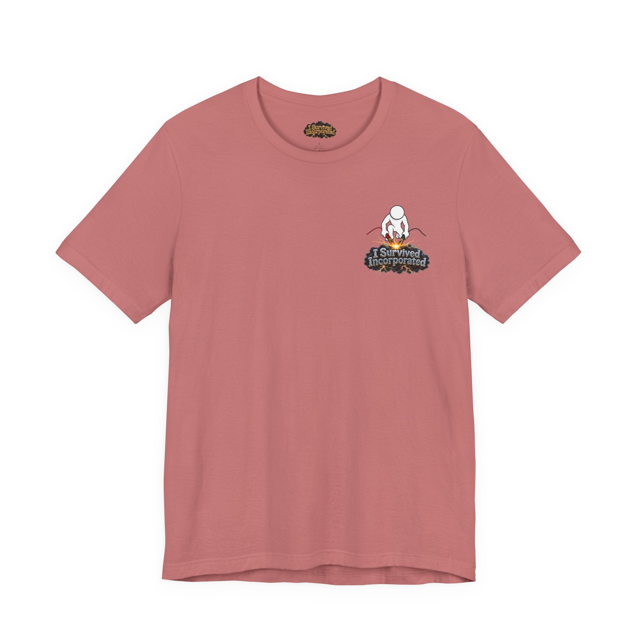 I Survived 2020 — "Please Stand By" Test Pattern Tee Summer Premier Unisex Jersey Short Sleeve Tee