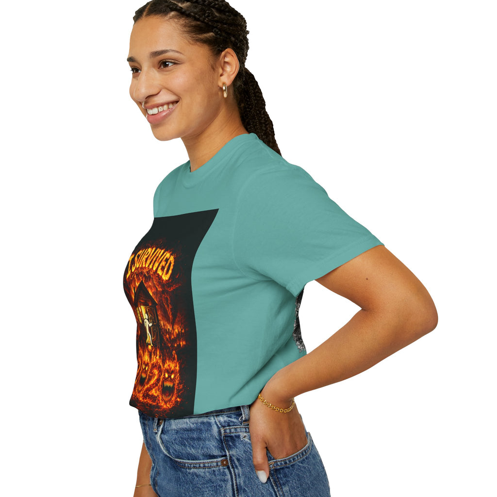 I Survived 2020 — WILDFIRES S2:E2: "The Bobcat Fire" Memorial Unisex Garment-Dyed T-shirt