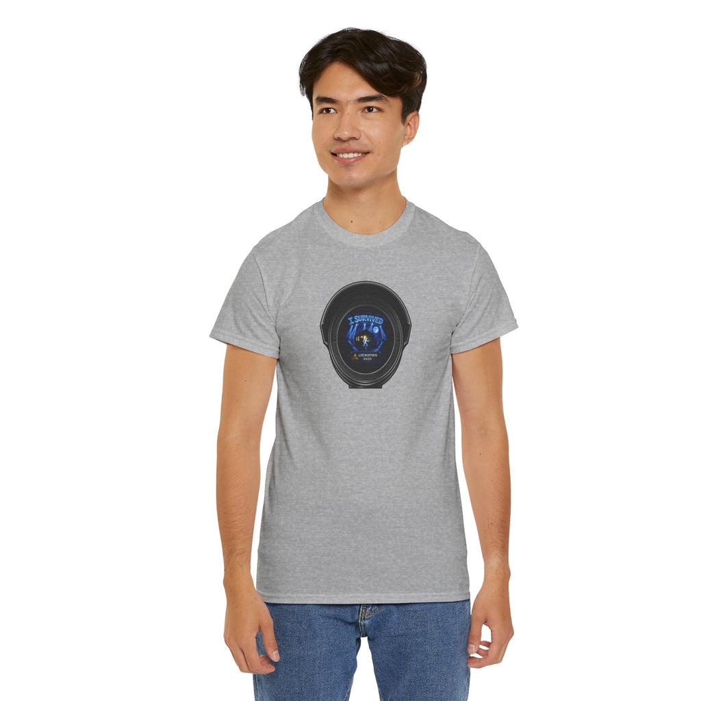 I Survived 2020 — LOCKDOWN S3:E4: Director's Cut "Working From Home" Unisex Heavy Cotton Tee
