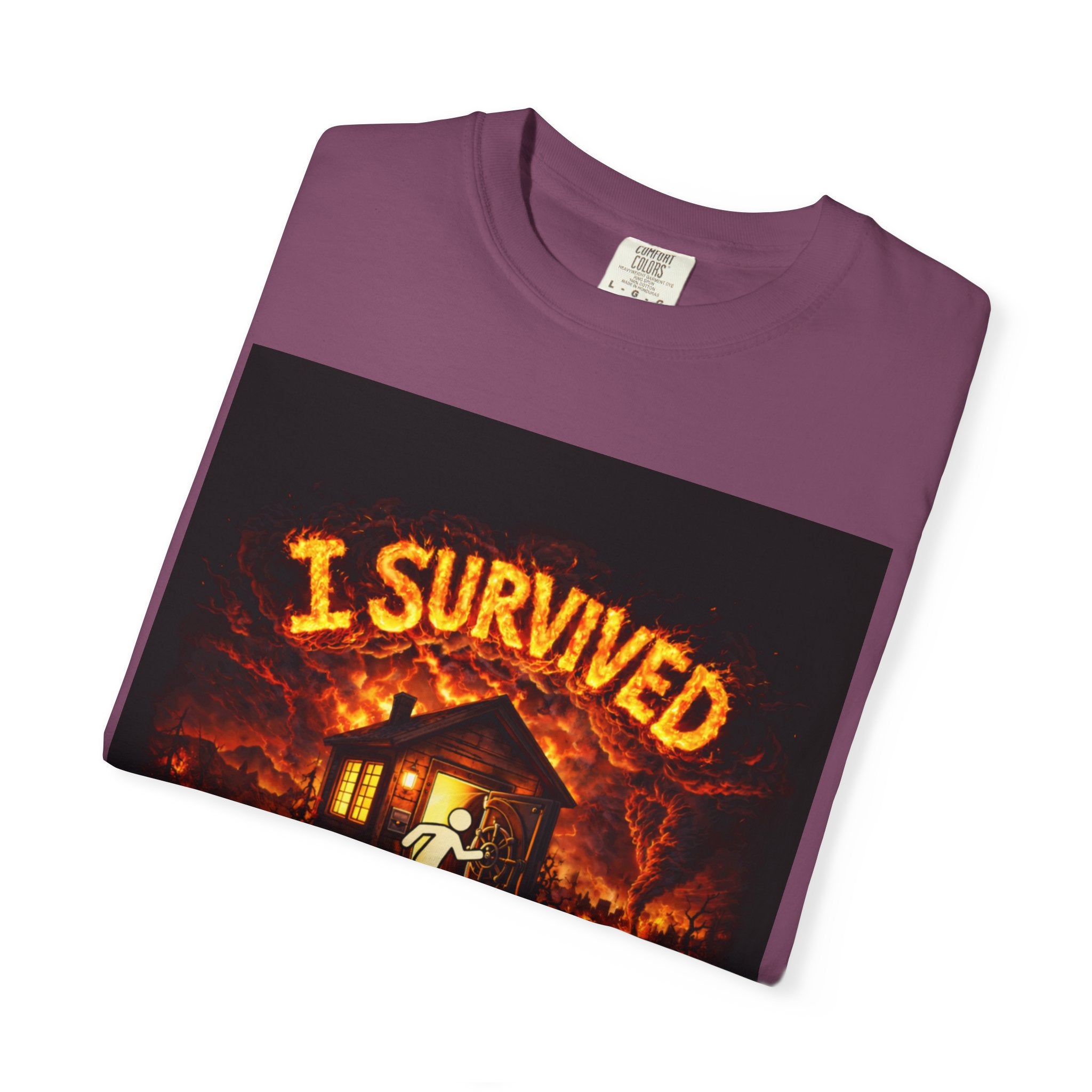 I Survived 2020 — S2:E3 "The California Wildfires" | Wildfire Edition Memorial Unisex Garment-Dyed T-shirt