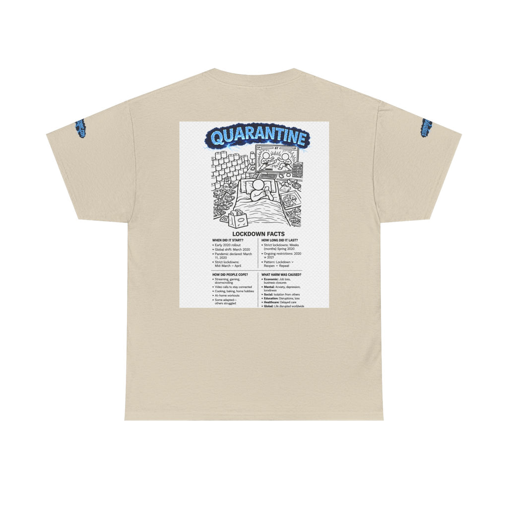 I Survived 2020 — Director's Cut S3:E1 "Quarantine" | Lockdown Edition Documentary Unisex Heavy Cotton Tee (SPECIAL EDITION)