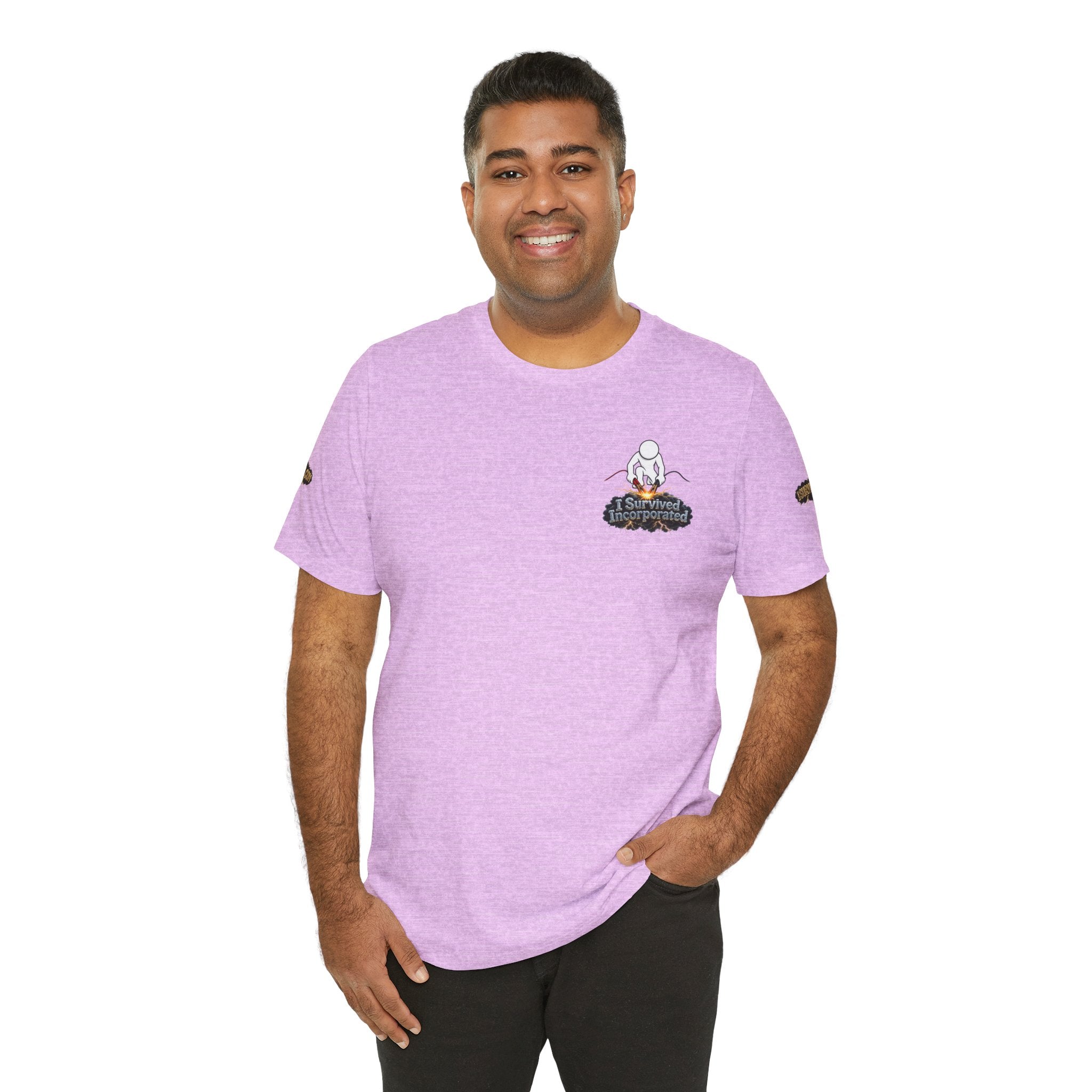 I Survived 2020 — "Please Stand By" Test Pattern Tee Special Edition Summer Premier Unisex Jersey Short Sleeve Tee