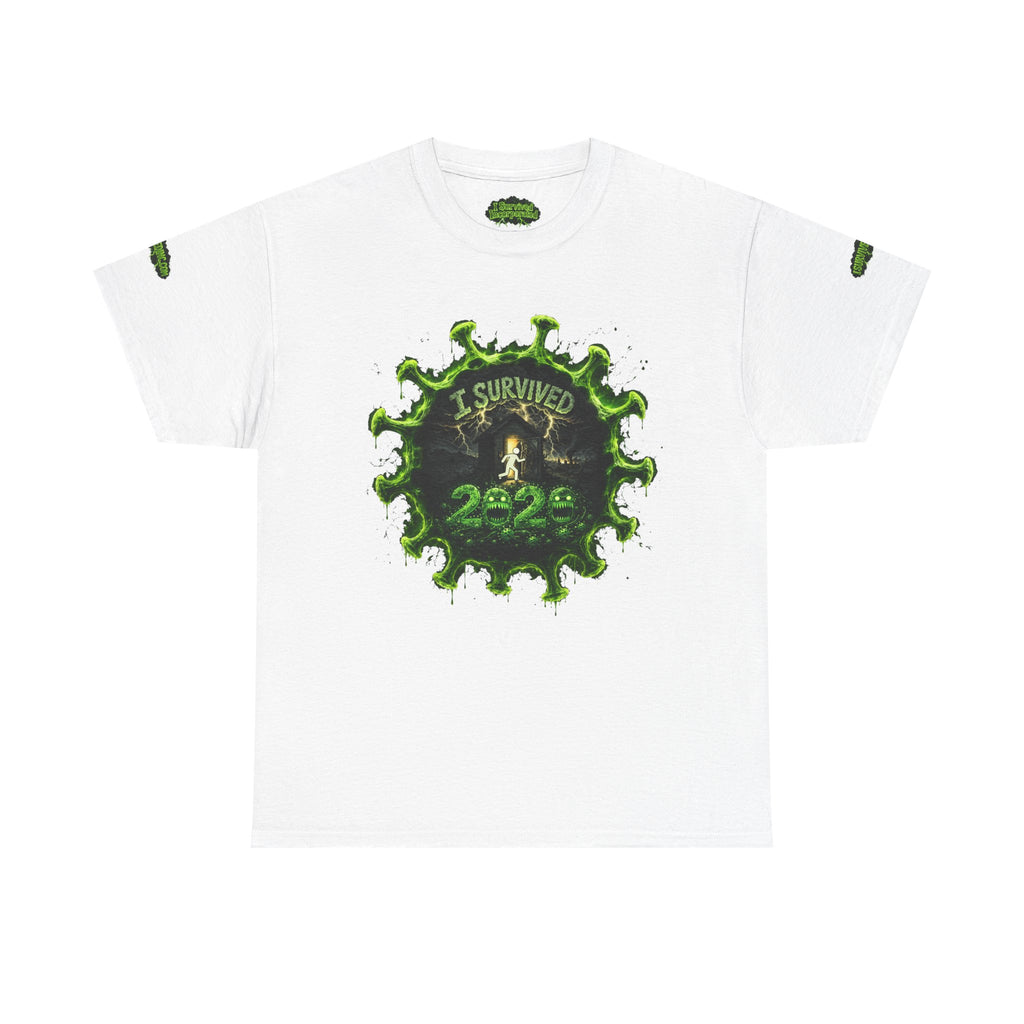 I Survived 2020 — Director's Cut S1:E2 "The Coming of COVID" | Pandemic Edition Unisex Heavy Cotton Tee (SPECIAL EDITION)