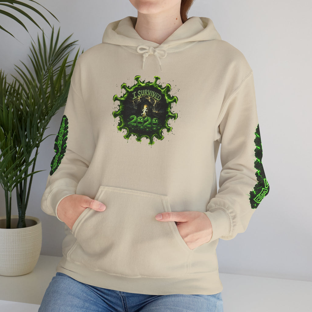 I Survived 2020 — Director's Cut S1:E1 "COVID-19: The Coronavirus" | Pandemic Edition Hoodie Sweatshirt