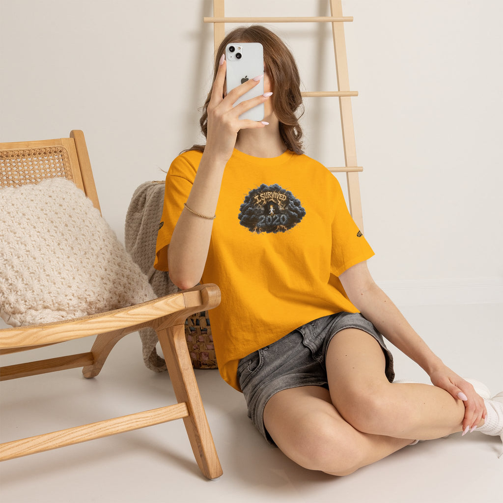I Survived 2020 — Original PILOT Design: Director's Cut Special Edition Unisex Heavy Cotton Tee