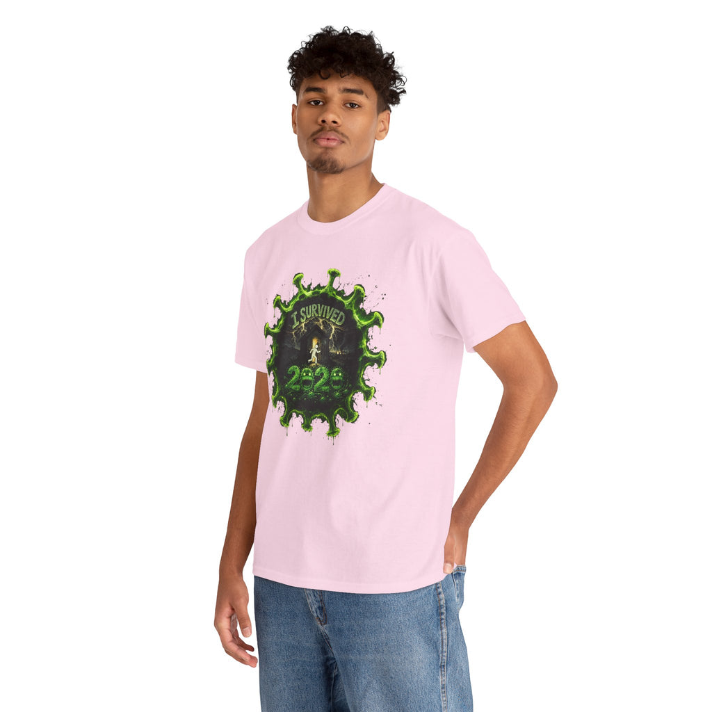 I Survived 2020 — Director's Cut S1:E3 "The Jab!" | Pandemic Edition Unisex Heavy Cotton Tee