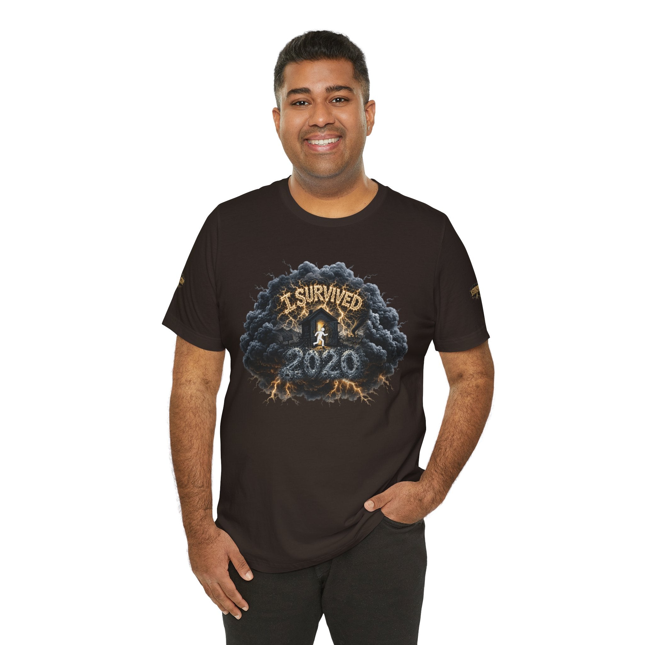 I Survived 2020 — Director's Cut Original Design Teaser Tee | Season 1 Premiere Drop Unisex Jersey Short Sleeve Tee