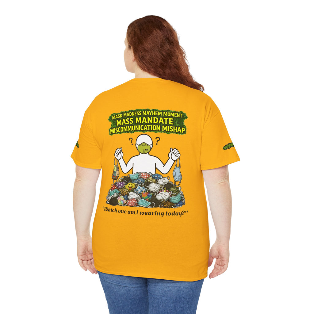 I Survived 2020 — PANDEMIC S1:E4: Director's Cut Special Edition "Mask Madness" Unisex Heavy Cotton Tee
