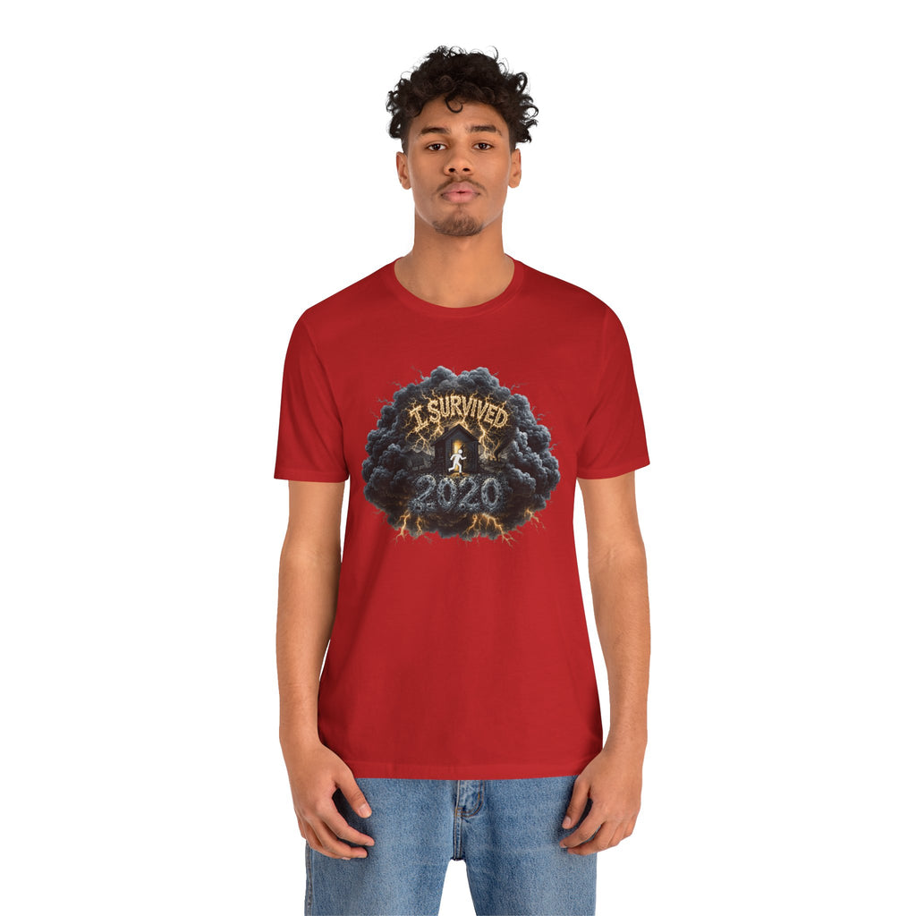 I Survived 2020 — Director's Cut Original Design Teaser Tee | Season 1 Premiere Drop Unisex Jersey Short Sleeve Tee