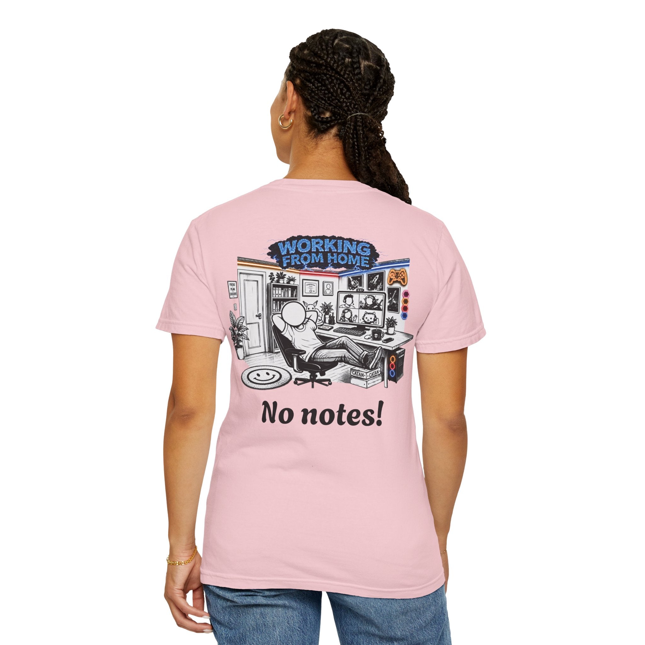 I Survived 2020 — LOCKDOWN S3:E4: "Working From Home" Unisex Garment-Dyed T-shirt